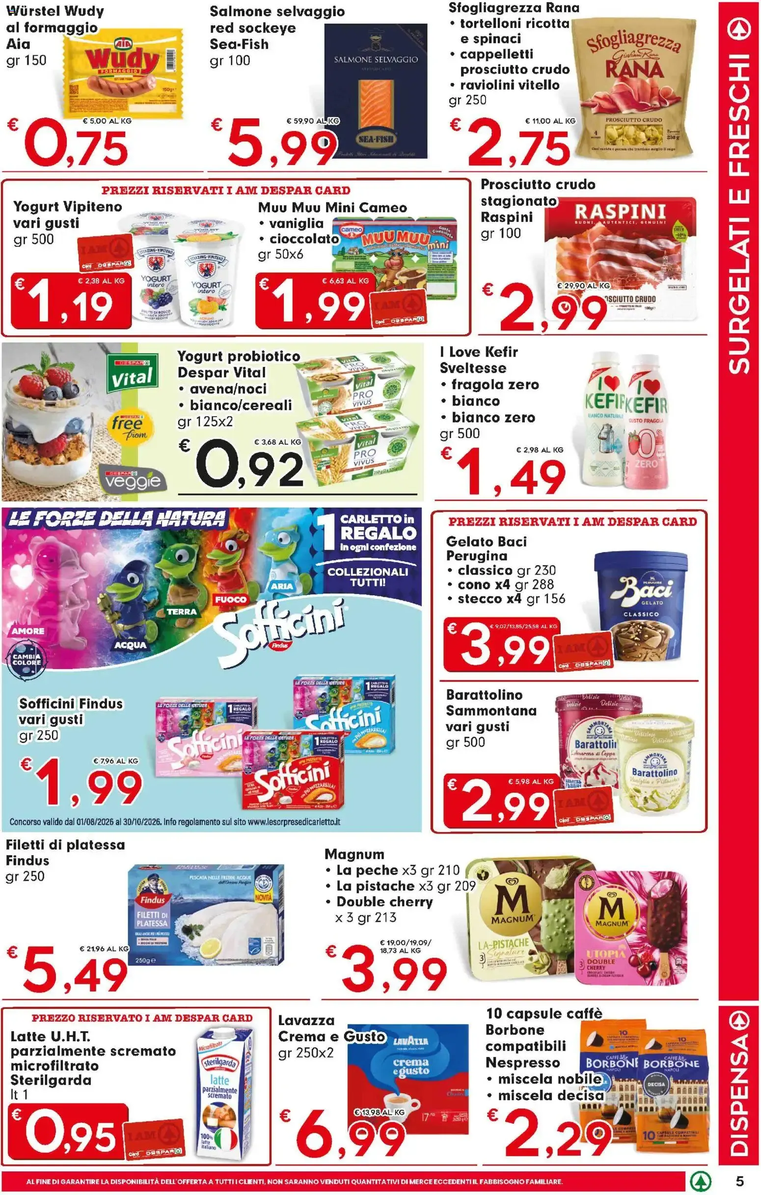 Nuovo Despar volantino Nord Ovest dal 10/09/2026 > offerte anteprima 🛍️ da 10 settembre a 23 settembre di 2026 - Pagina del volantino 5
