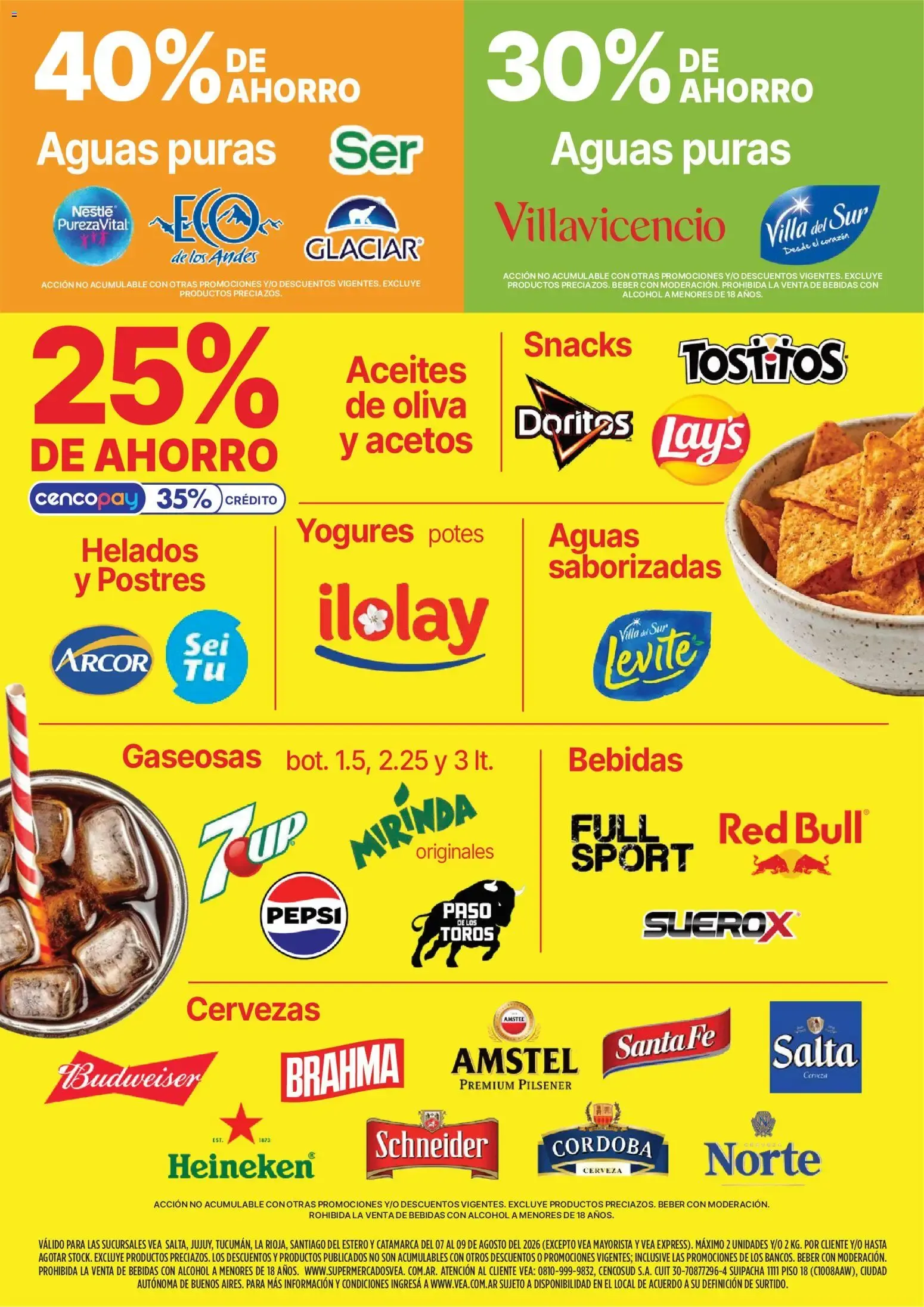 Ofertas de Vea - Fin de semana de ahorro del 07/08/2026 - 09/08/2026 7 de agosto al 9 de agosto 2026 - Página 3 del catálogo