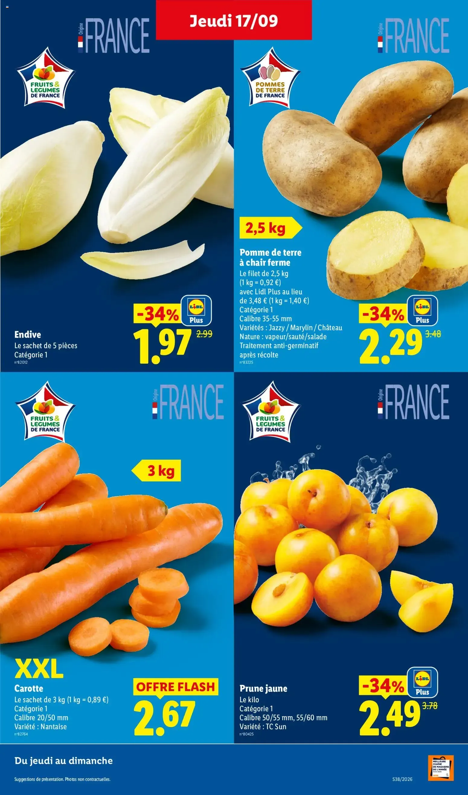Lidl: Cap sur l'Italie! du 17 septembre au 23 septembre 2026 - Catalogue page 3