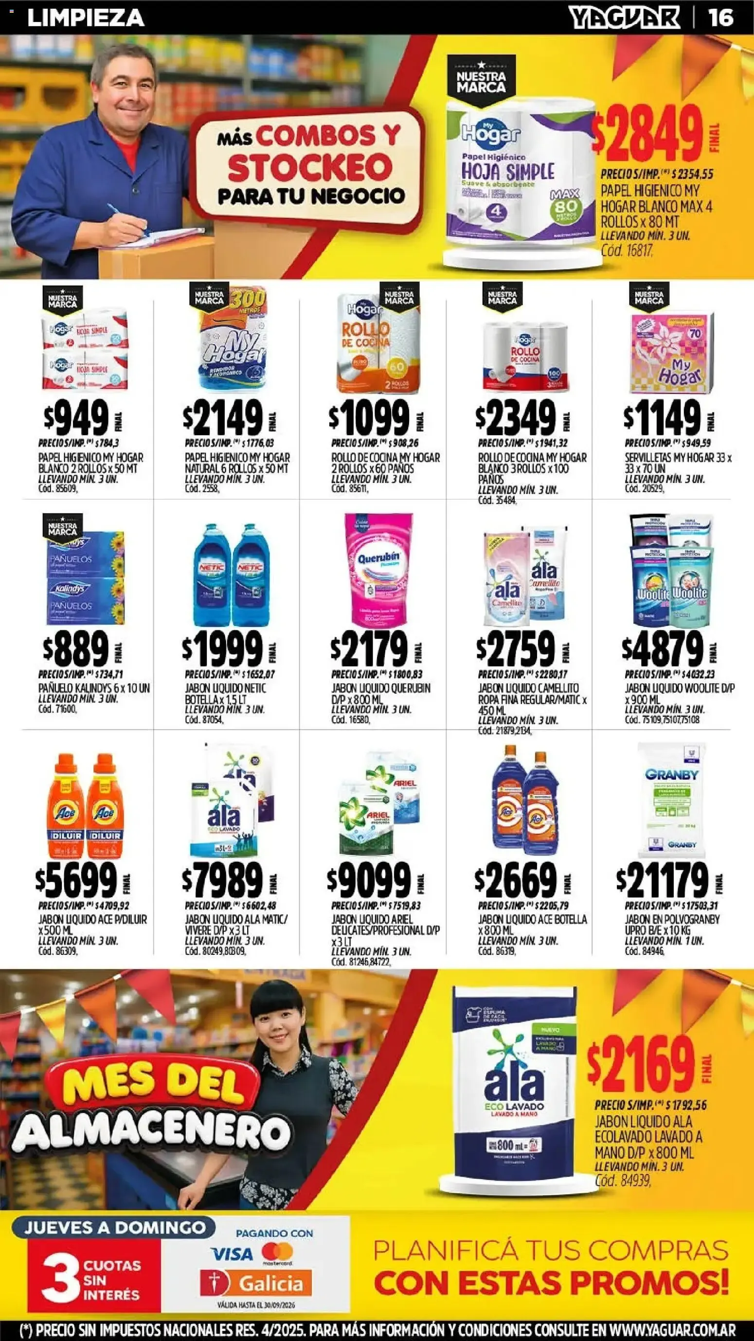 Ofertas de Yaguar - Oferta Semanal Santa Fé del 21/09/2026 - 27/09/2026 21 de septiembre al 27 de septiembre 2026 - Página 17 del catálogo