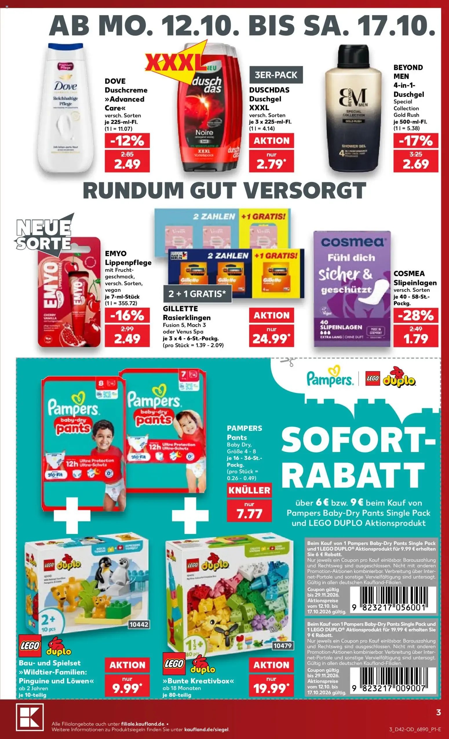 Kaufland Deutschlands Größte Drogerie-Abteilung van 12 oktober tot 17 oktober 2026 - Folder pagina 3