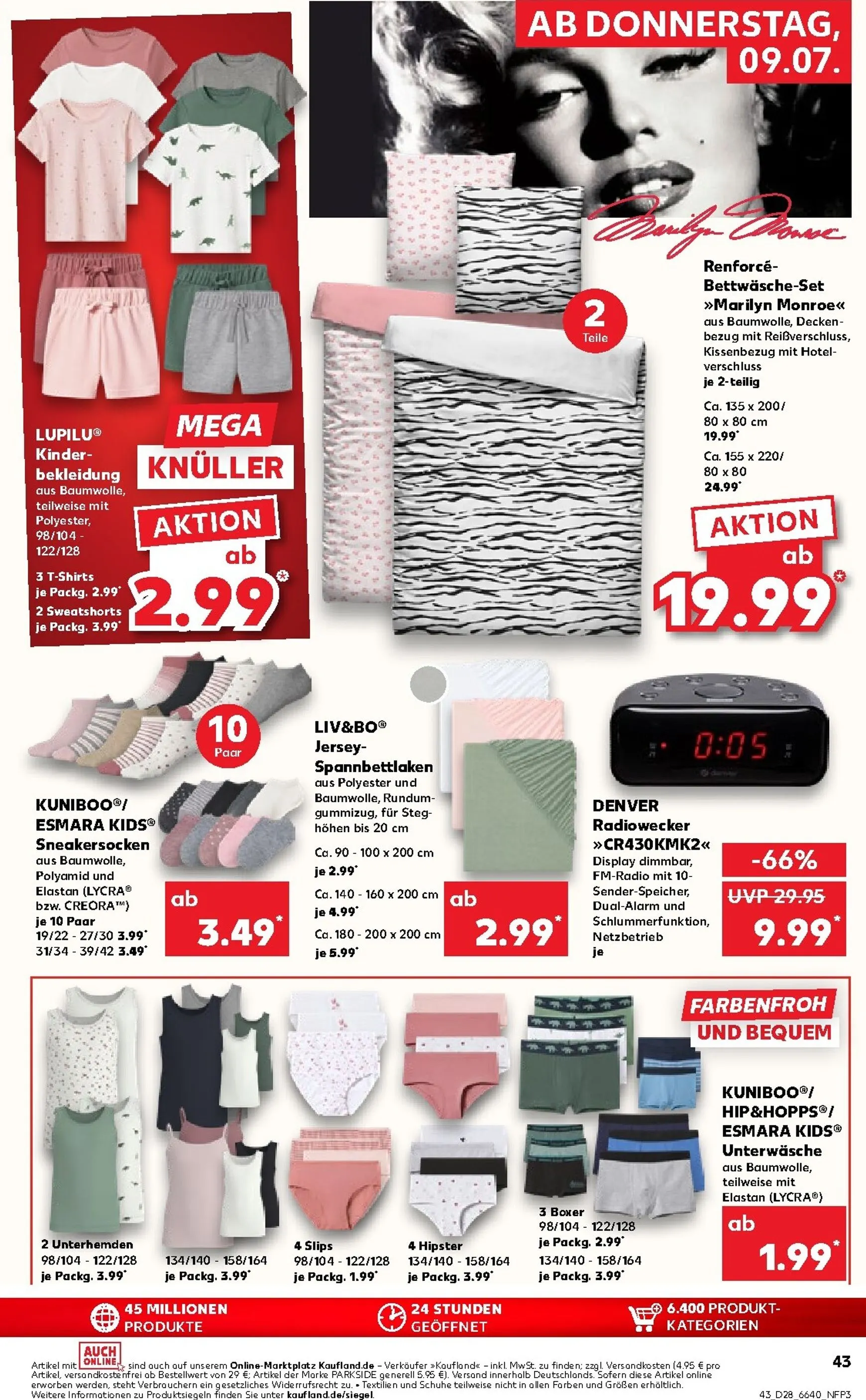 Kaufland Prospekt nächste Woche – von Donnerstag 09.07.2026 bis Mittwoch 15.07.2026 von 9. Juli bis 15. Juli 2026 - Prospekt seite 43