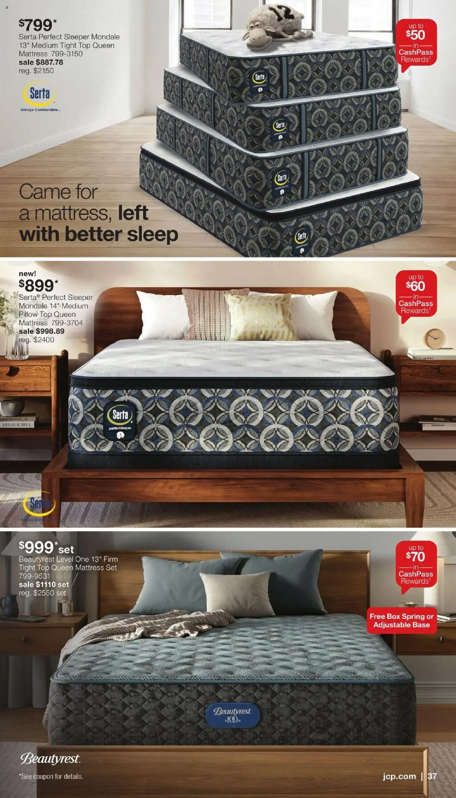 Weekly promotion JCPenney Labor Day Home Sale spanning from August 17 to September 13 2026 - Page 36 for Catalogue 365