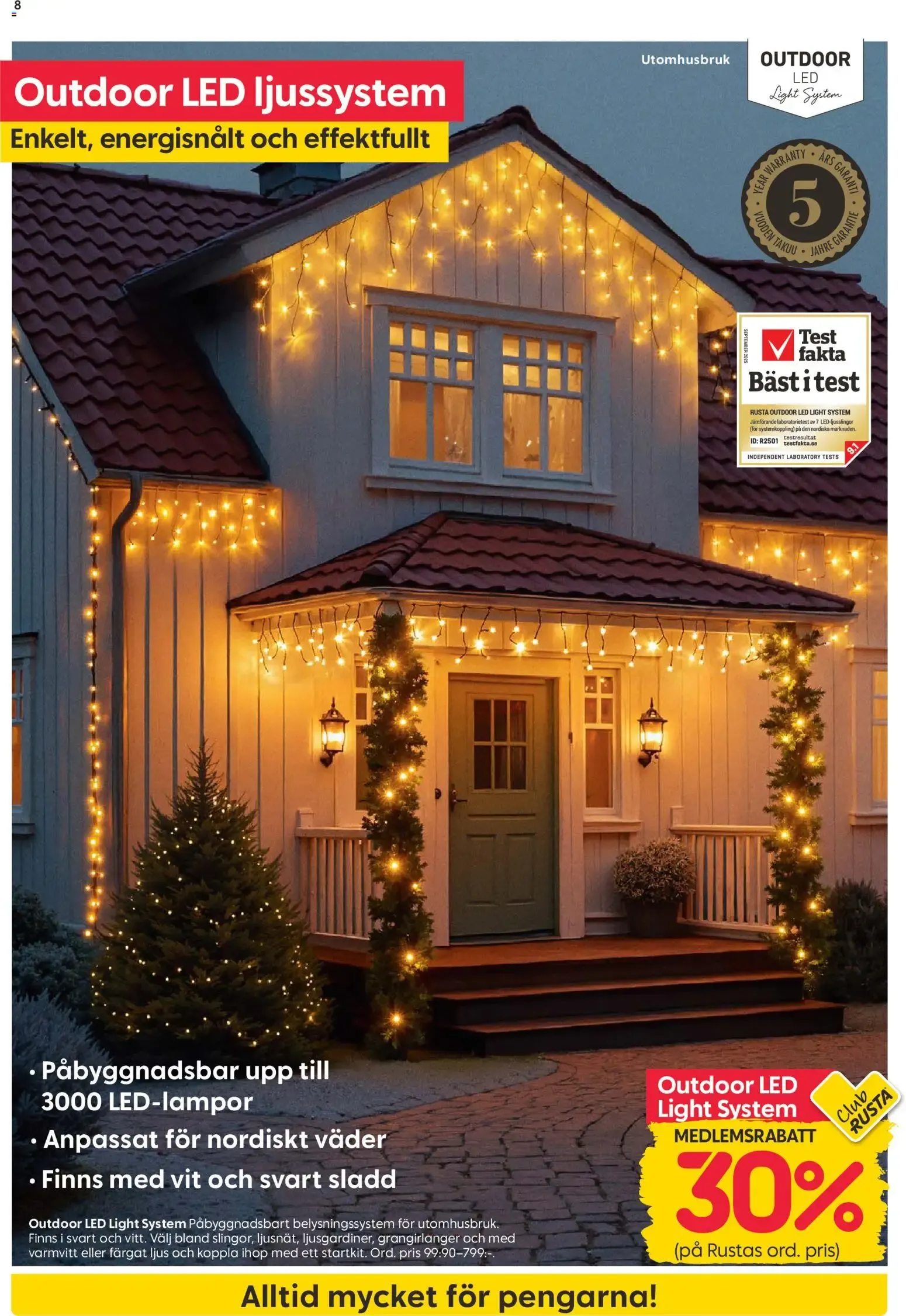 Rusta erbjudanden från 26/10/2026 - 01/11/2026 > Reklamblad nuvarande rabatter från 26 oktober till 1 november 2026 - Reklamblad sidor 8