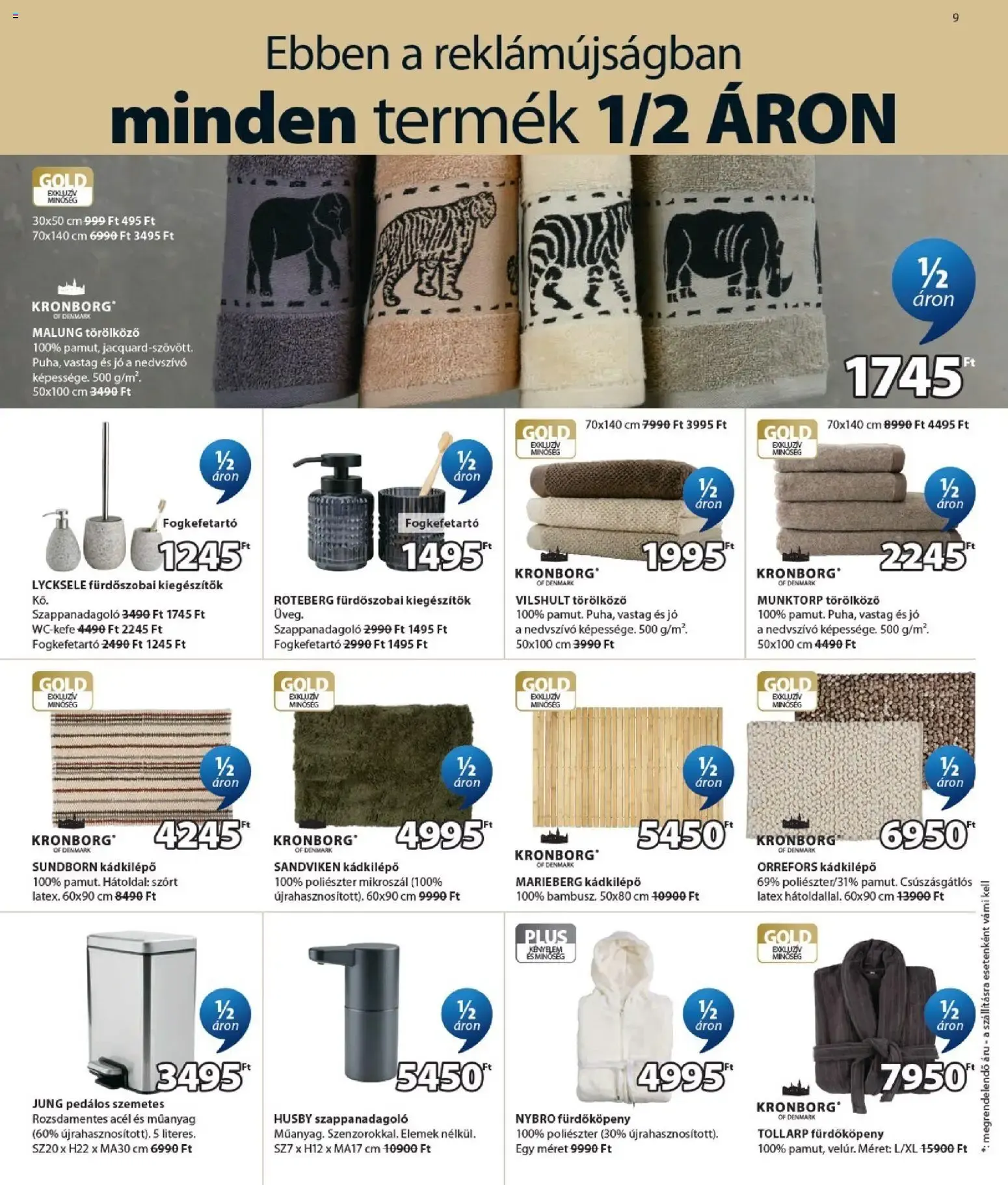Katalógus JYSK: Todos los productos a 1/2 precio július 15.-tól július 28.-ig 2026. - Oldal 9