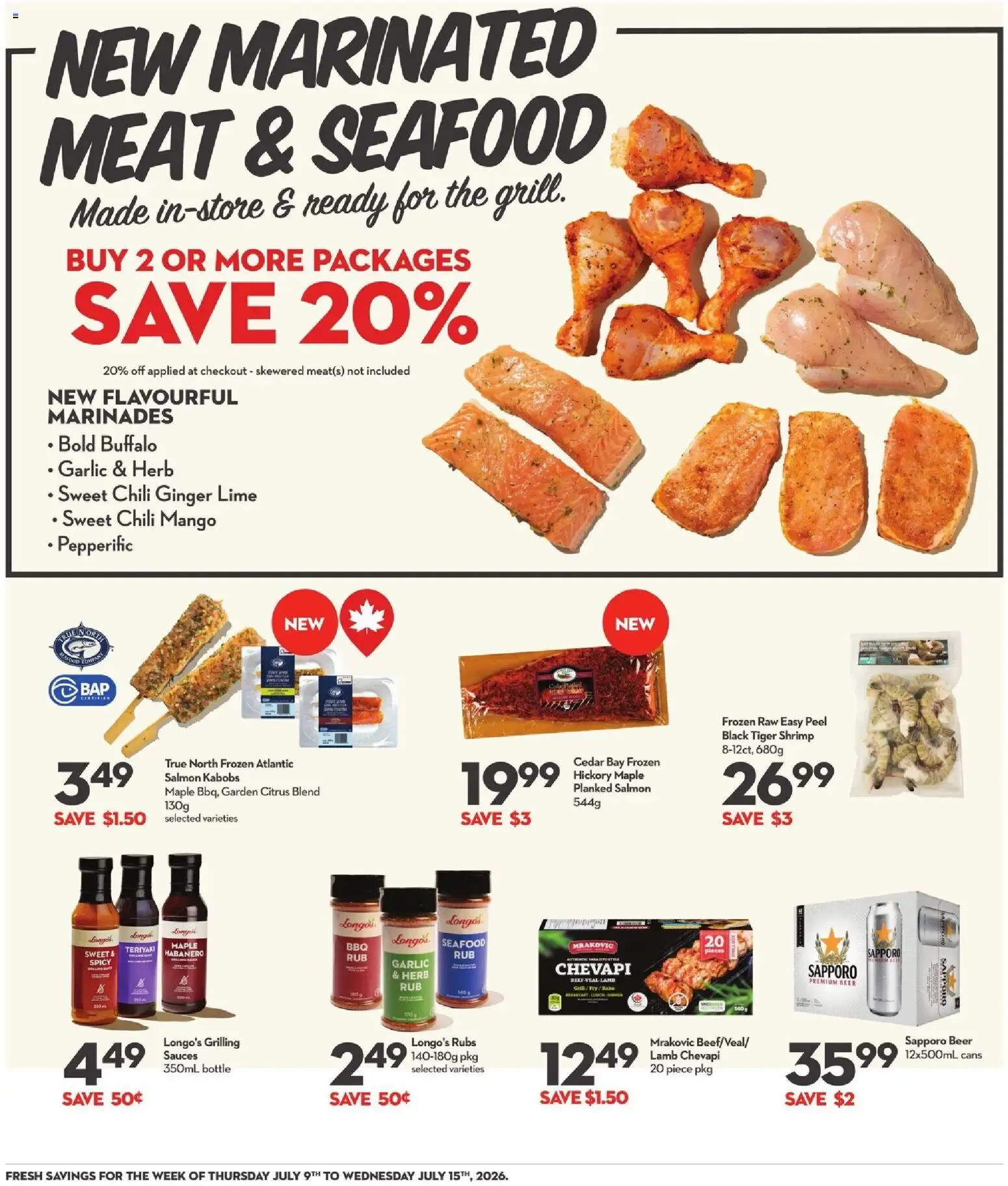 Longo's weekly flyer / circulaire from Jul 9, 2026 > weekly specials & deals from July 9 to July 15 2026 - flyer page 10