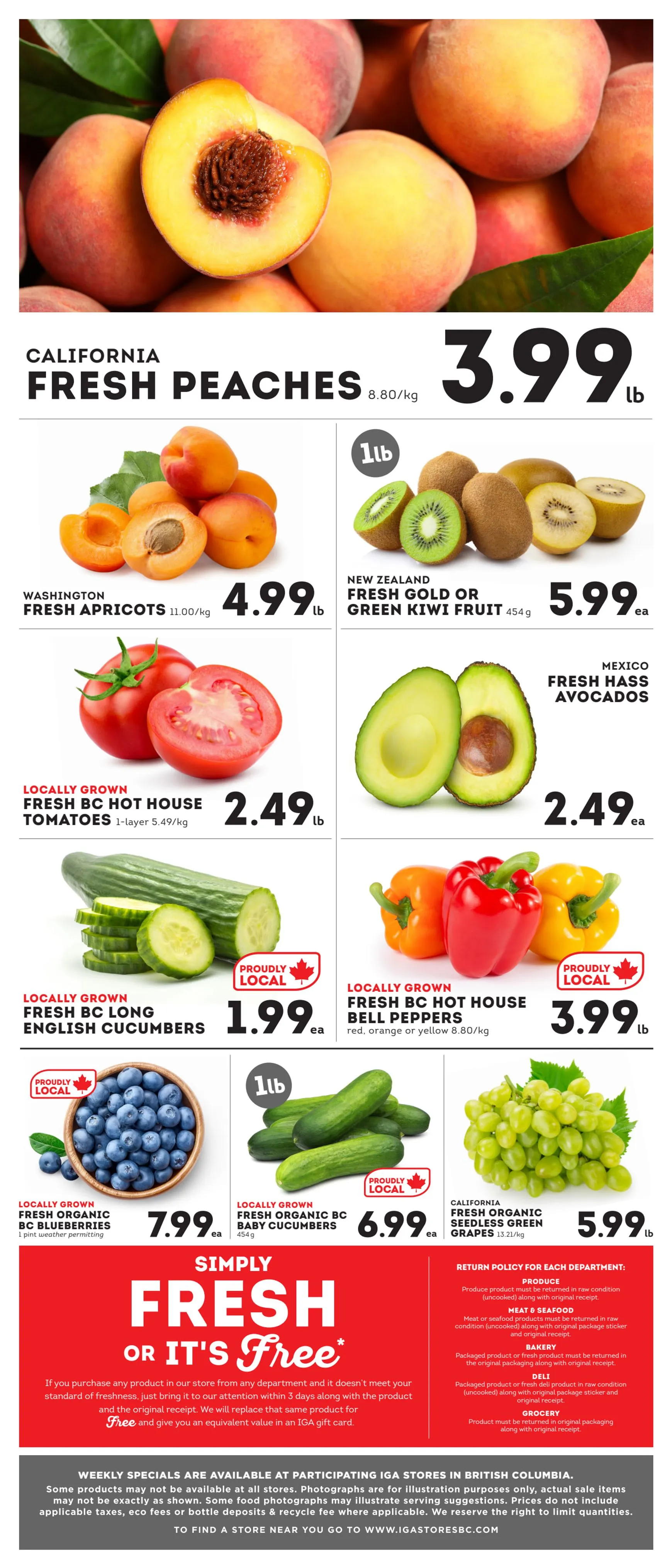 Weekly ad Current IGA Stores leaflet valid from Friday 07/03/2026 to Thursday 07/09/2026 from July 3 to July 9 2026 - Page 6