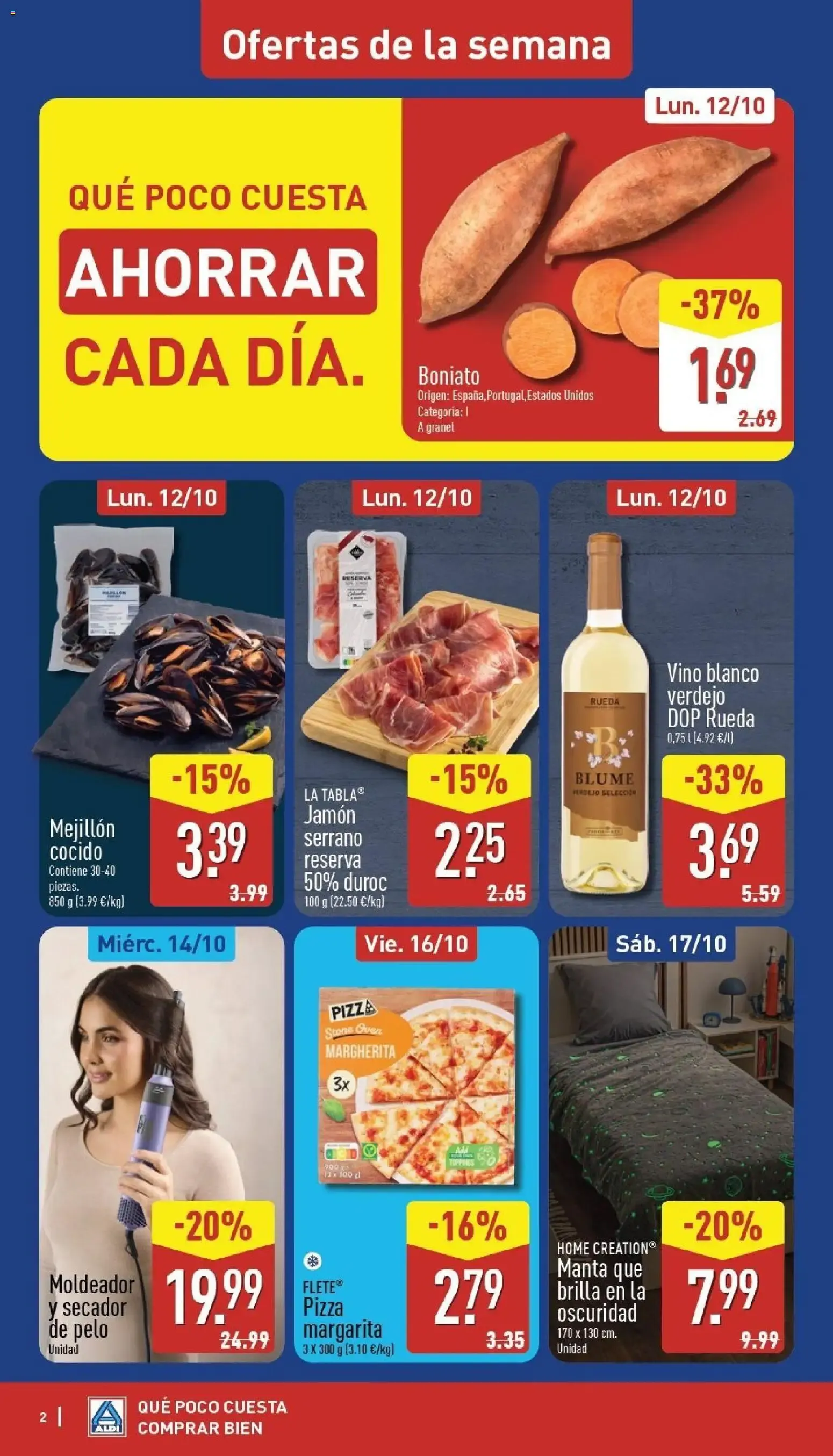 Catálogo de Aldi folleto Baleares del 12/10/2026 | Catálogo 12 de octubre al 18 de octubre 2026 - Página 2