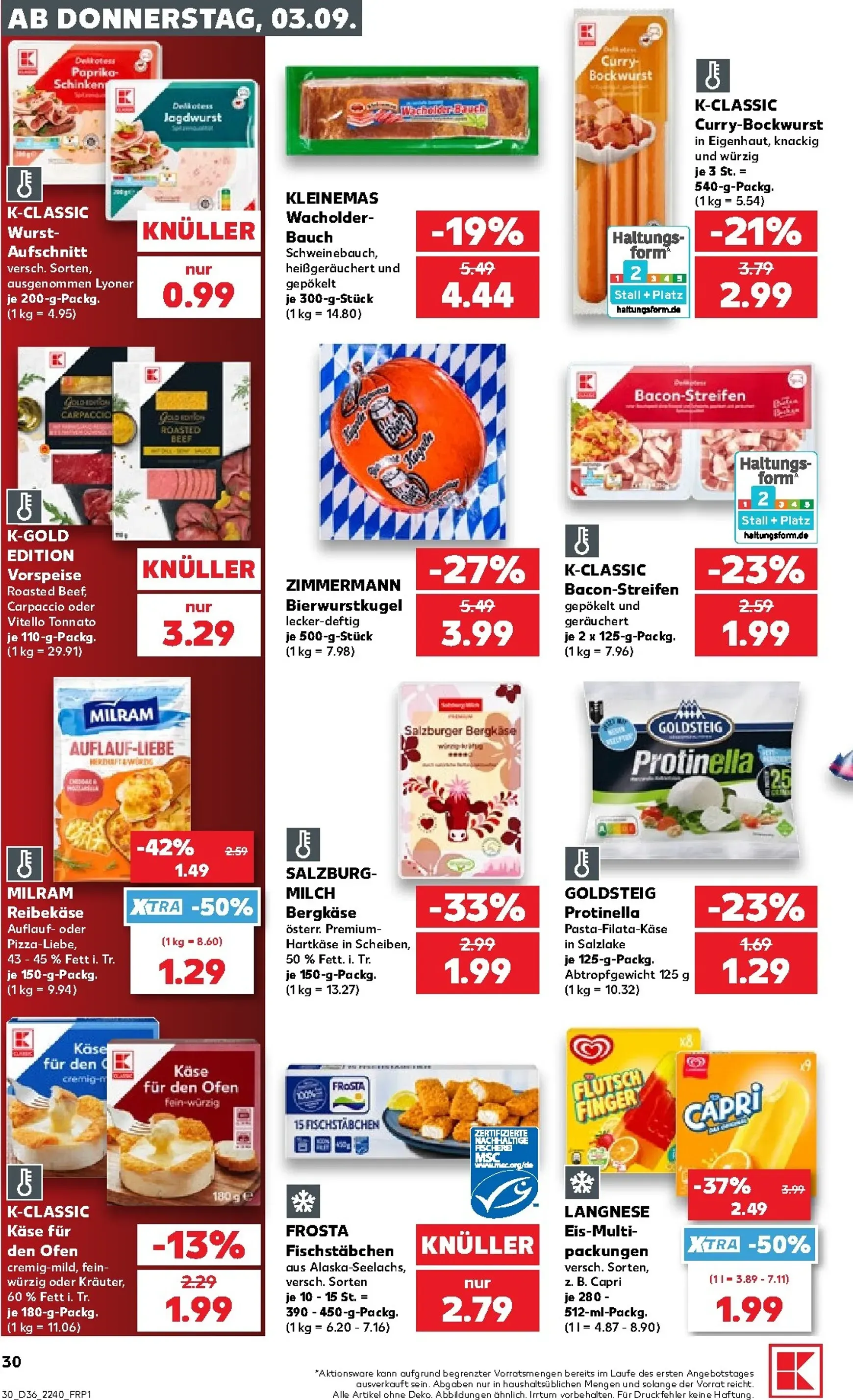 Neuer Kaufland Prospekt – von Donnerstag 03.09.2026 bis Mittwoch 09.09.2026 von 3. September bis 9. September 2026 - Prospekt seite 31