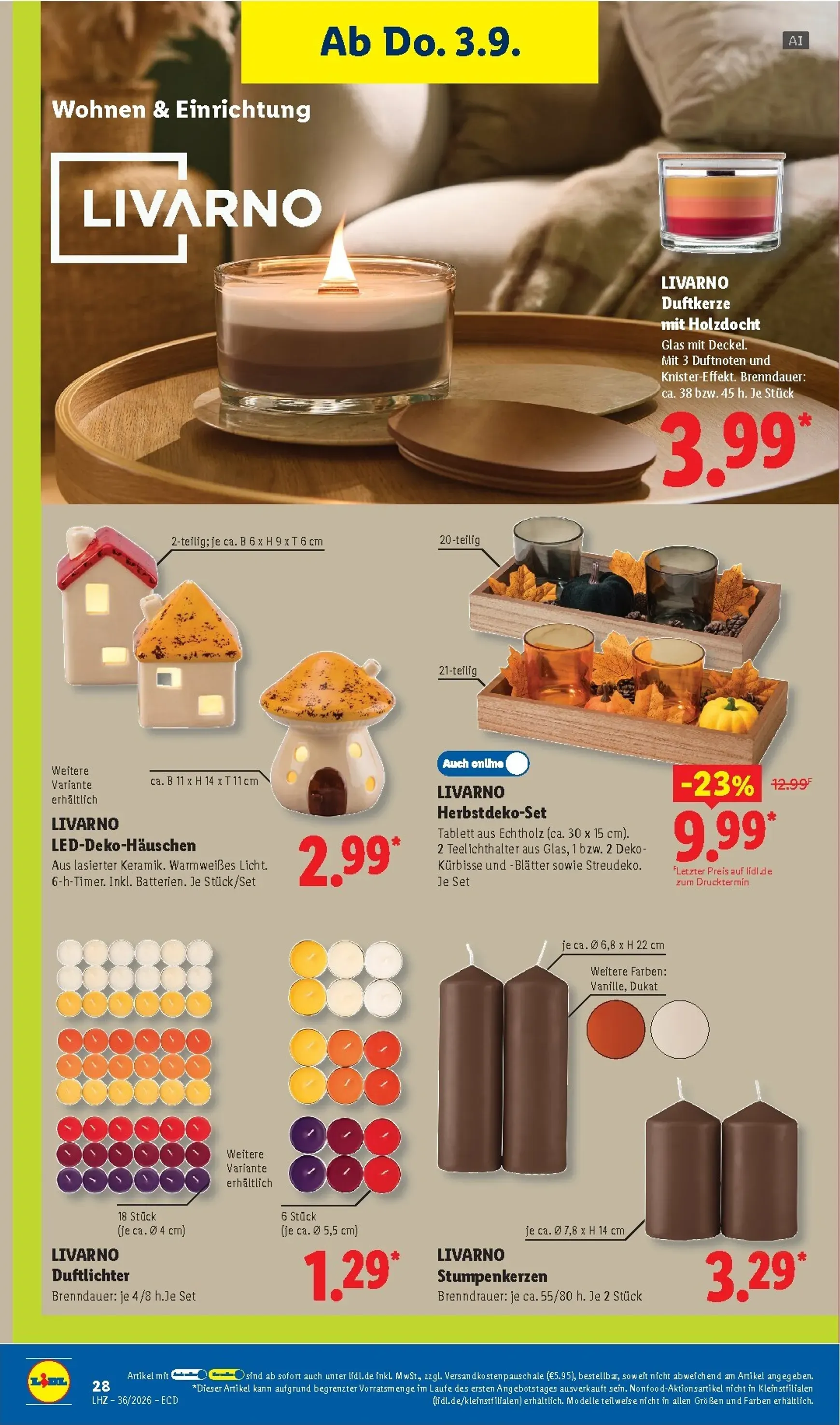 Lidl - Nonfood Prospekt nächste Woche – von Montag 31.08.2026 bis Samstag 05.09.2026 von 31. August bis 5. September 2026 - Prospekt seite 22