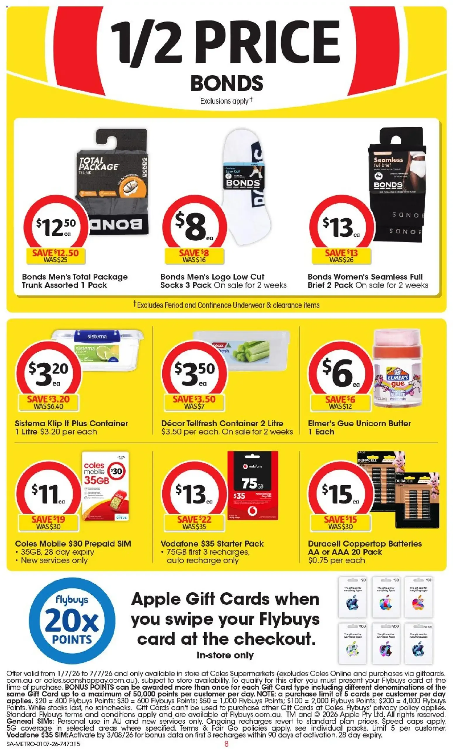 Coles catalogue valid from 01/07/2026 > Online Australia - Catalogue valid from 1 July to 7 July 2026 - page 8