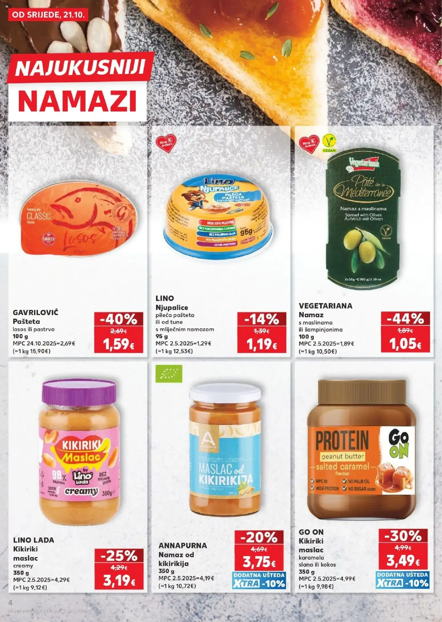 Katalog Kaufland Katalog novi od 21.10.2026 na listanje > letak digitalni od 21. listopada do 27. listopada 2026. - Pregled Stranica 4