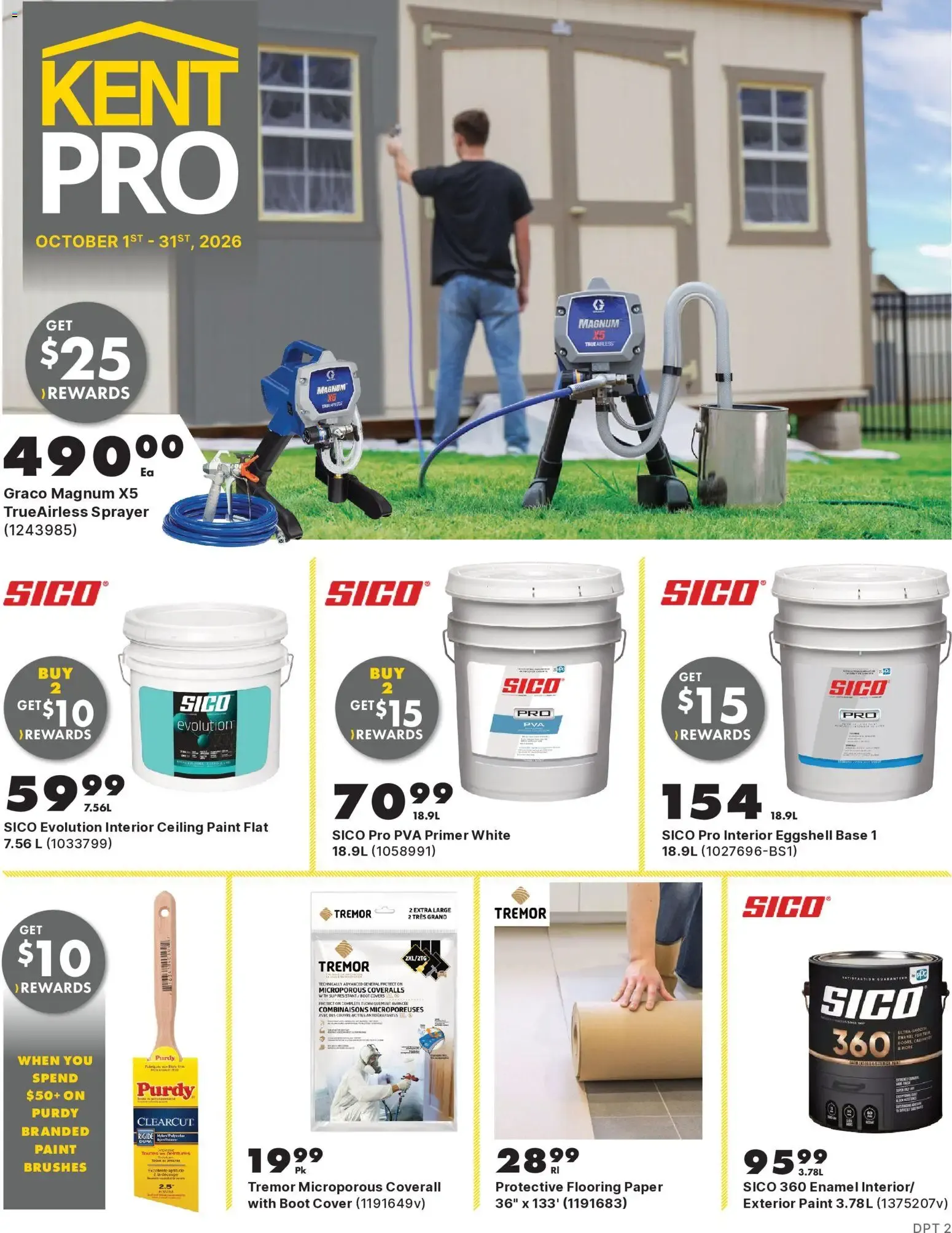Kent flyer - KentPro Monthly - NS from Oct 1, 2026 > weekly specials & deals from October 1 to October 31 2026 - flyer page 1