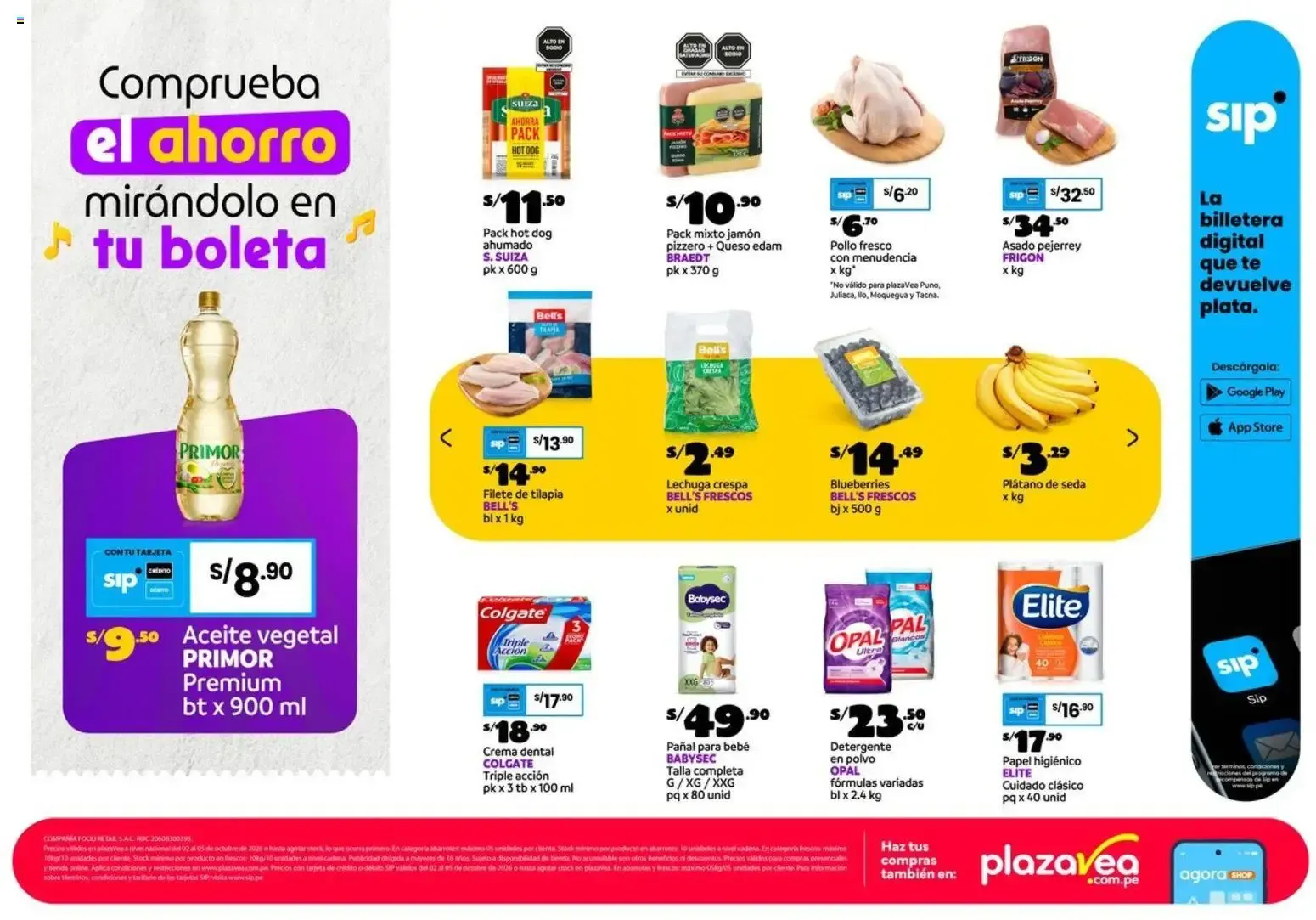 Catalogo de Plaza Vea - Celebra nuestro Aniversario 2 de octubre al 5 de octubre 2026 - Pag 2