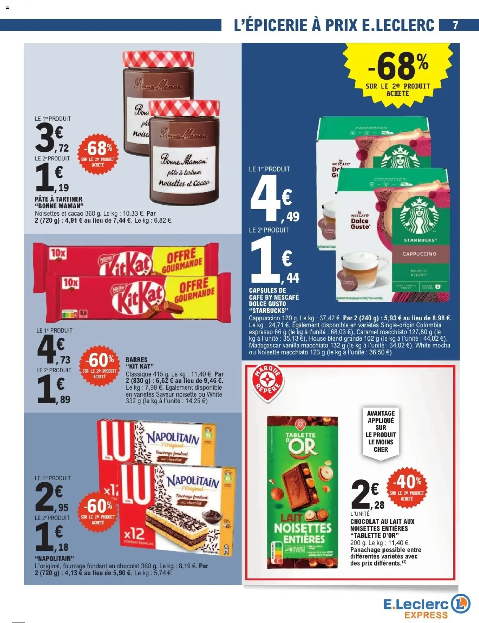 Catalogue E.Leclerc du 29/09/2026 | Nouveau promo prospectus du 29 septembre au 10 octobre 2026 - Catalogue page 7