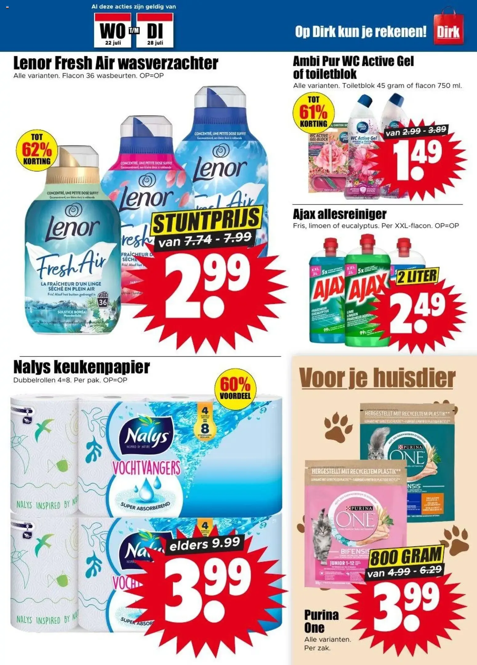 Dirk folder vanaf 22-07-2026 | van de broek NIEUWE van 22 juli tot 27 juli 2026 - Folder pagina 20