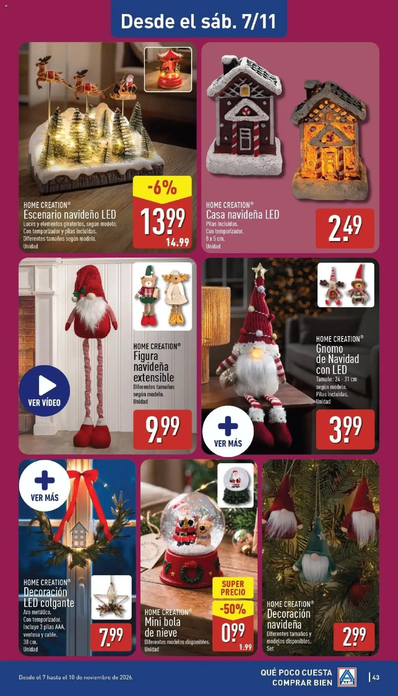 Catálogo de Aldi: Juega a lo Grande a Precios Muy Pequeños 2 de noviembre al 8 de noviembre 2026 - Página 43