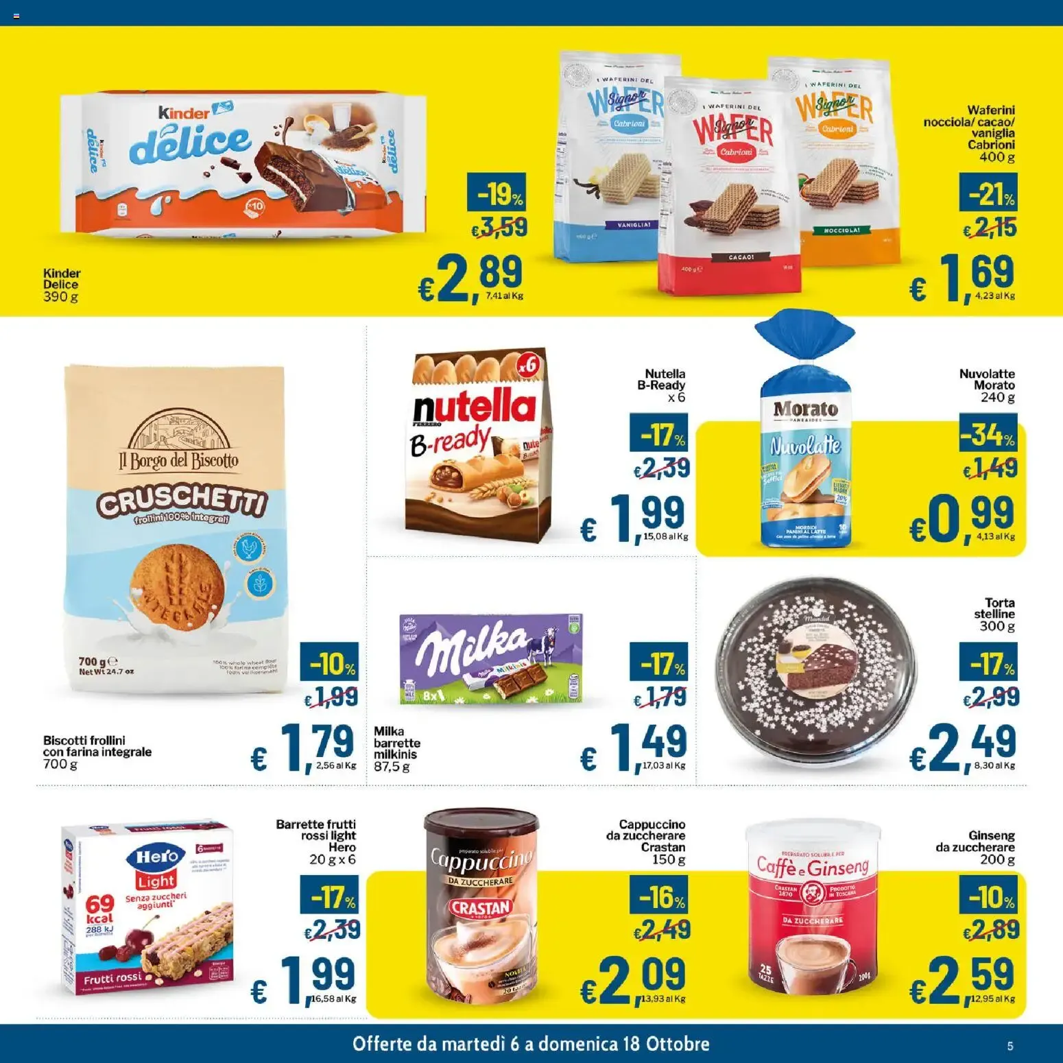 Qui Discount volantino dal 06/10/2026 - online Offerte da 6 ottobre a 18 ottobre di 2026 - Pagina del volantino 5