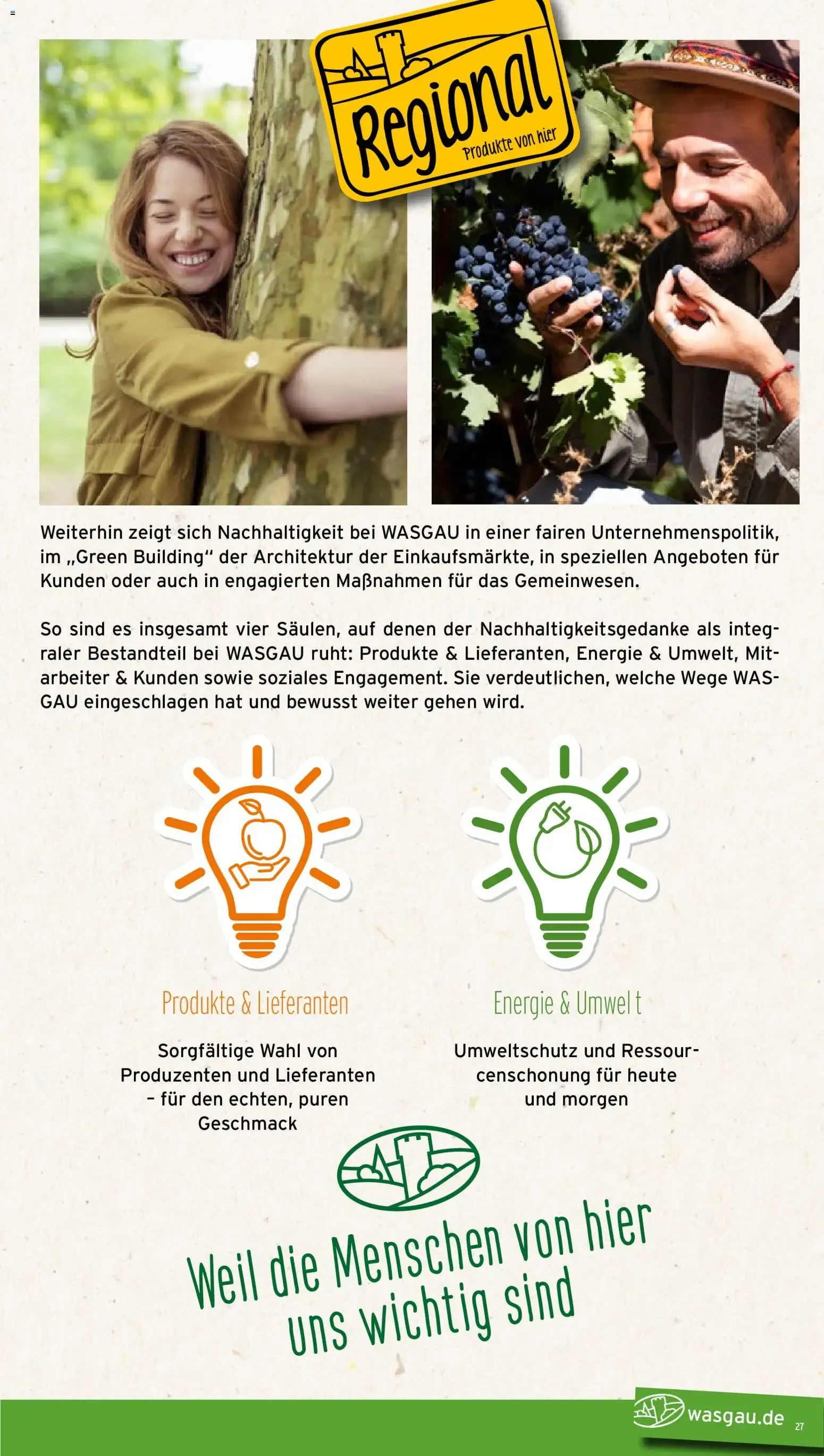 Wasgau Prospekt (ab 07.09.2026) zum Blättern von 7. September bis 12. September 2026 - Prospekt seite 27