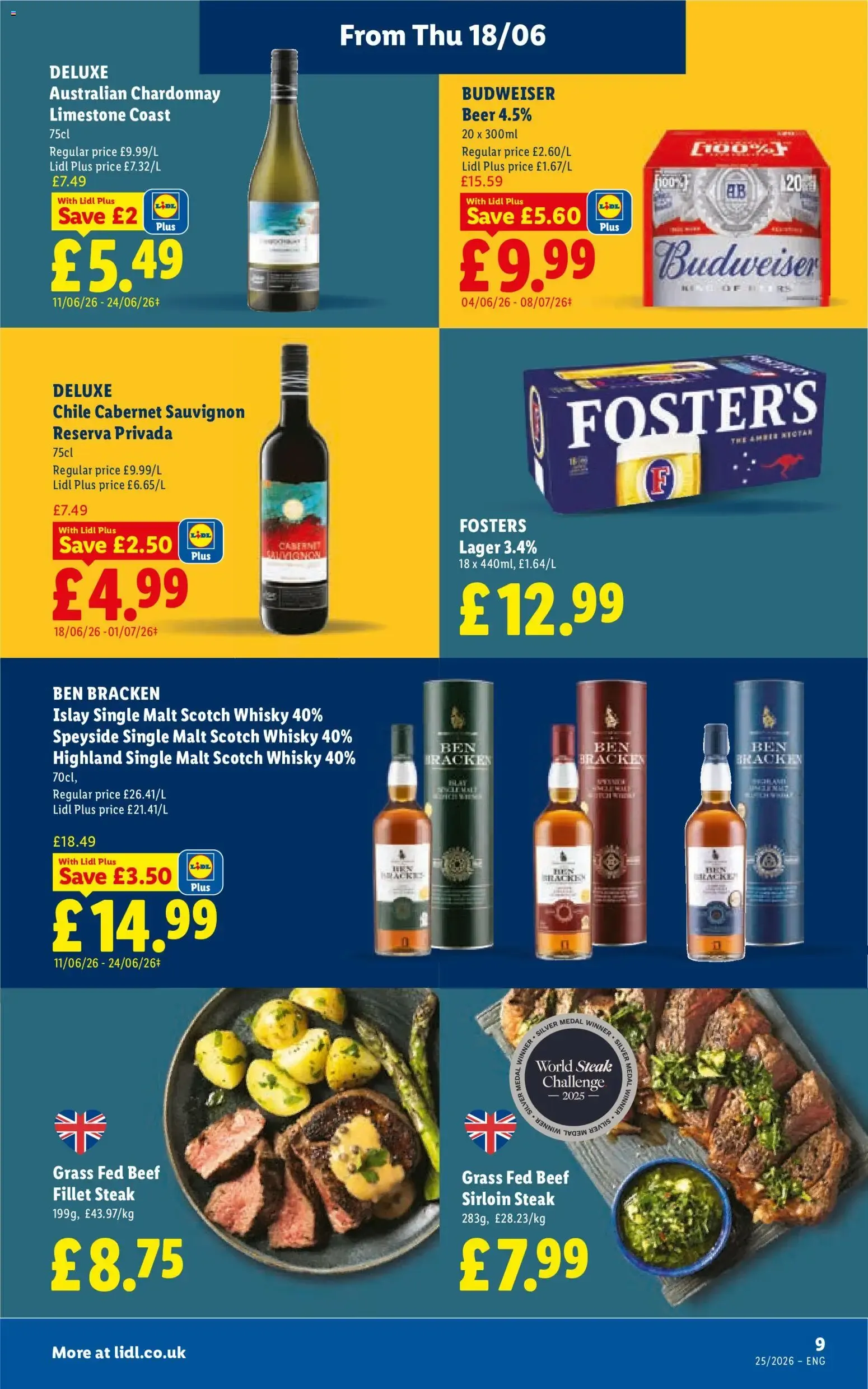 Lidl: More to Value. Turning a stay into a Spaincay. Offers from Thu 18/06 from 18 June to 24 June 2026 - Catalogue Page 11