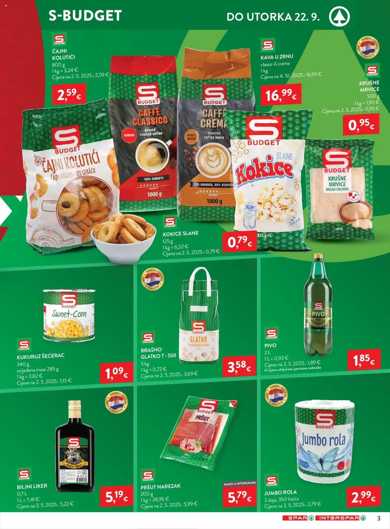 Katalog Interspar Katalog novi od 16.09.2026 na listanje > letak digitalni od 16. rujna do 20. prosinca 2026. - Pregled Stranica 3