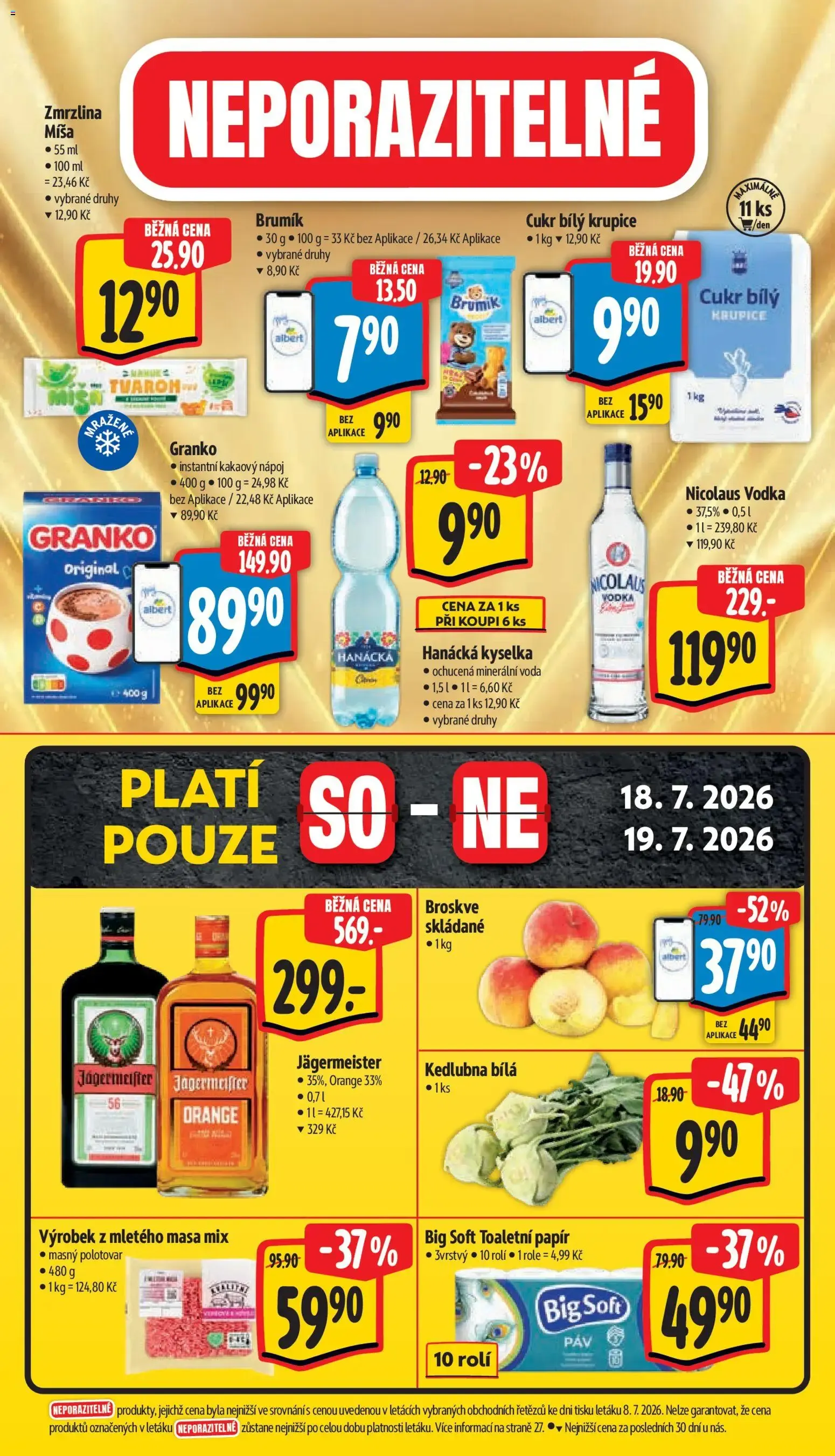 Albert leták - Hypermarket od 15.07.2026 - Akční leták - 15. července 21. července 2026 - Page 53