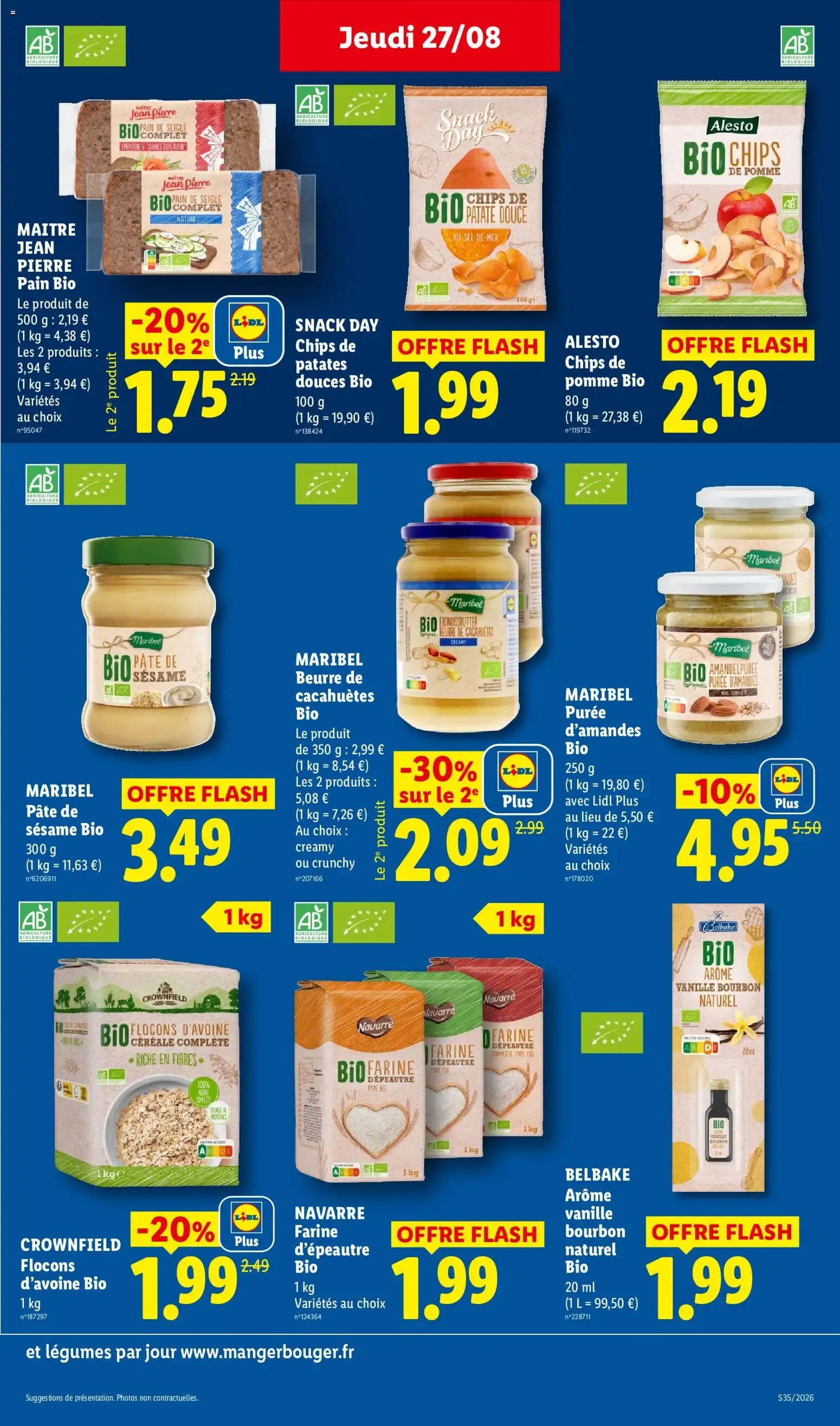 LIDL La rentrée des économies du 27 août au 2 septembre 2026 - Catalogue page 25