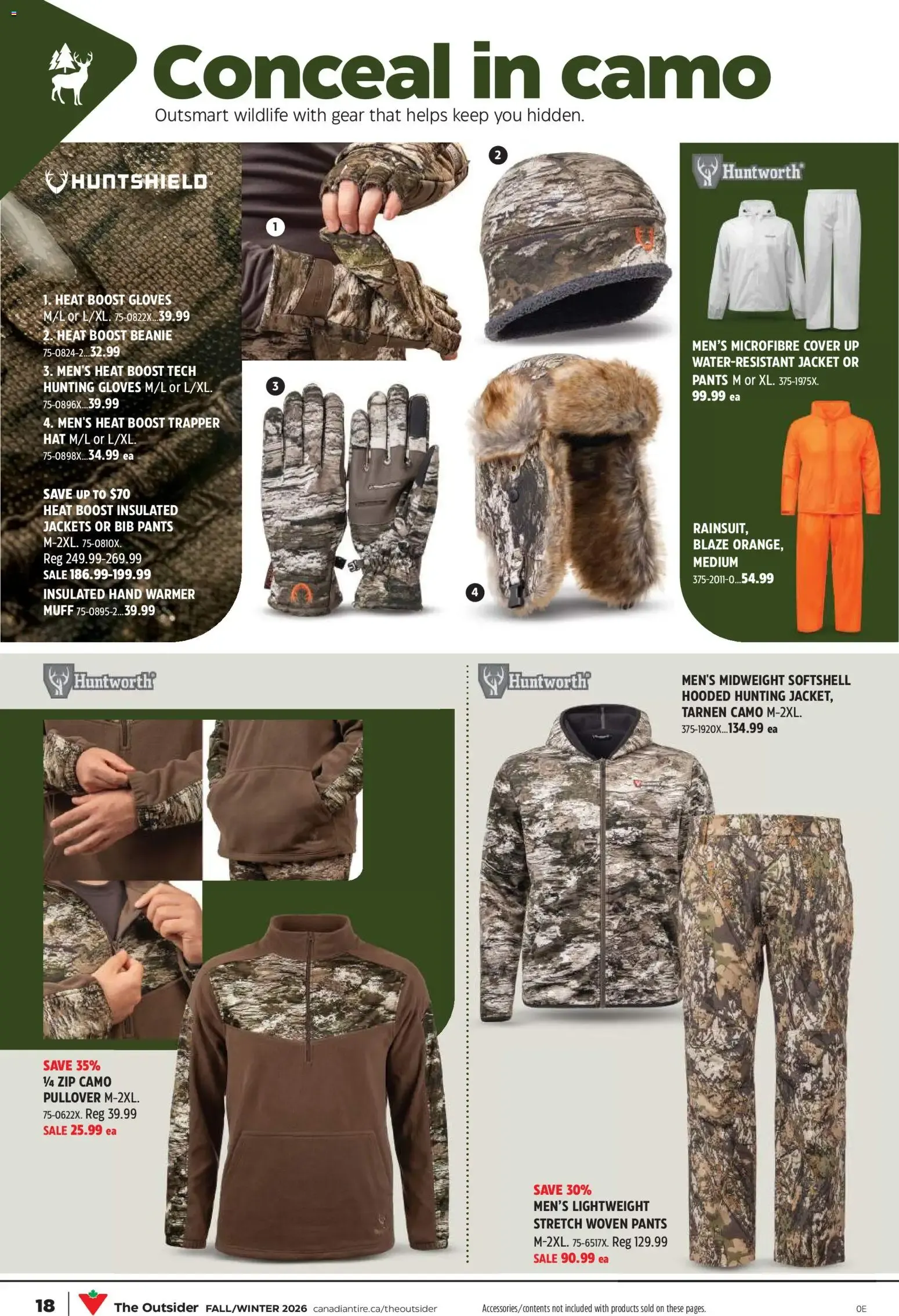 The Outsider - Your Fall Outdoor Guide (Canadian Tire) from August 27 to September 16 2026 - flyer page 18