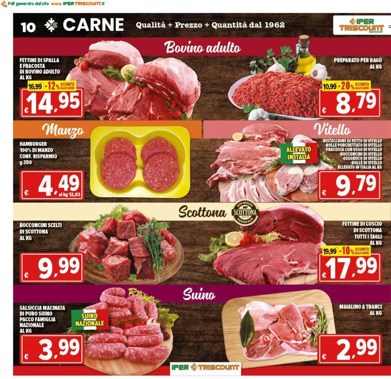 Ipertriscount volantino dal 12/08/2026 - online Offerte da 12 agosto a 20 agosto di 2026 - Pagina del volantino 10