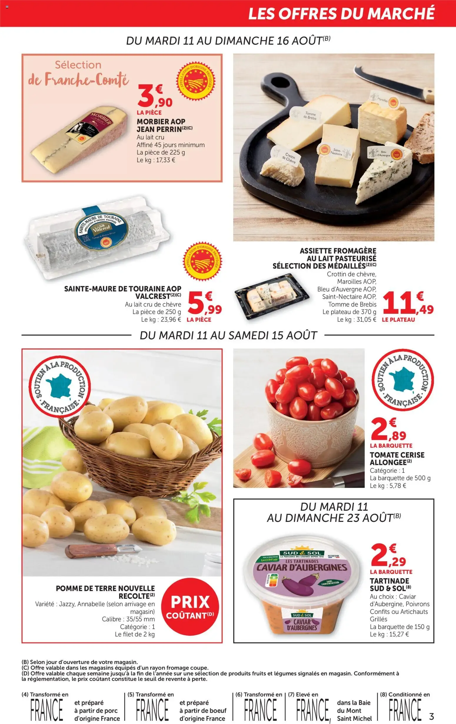 bi1 Catalogue Maxi marché à partir du 11/08/2026 - promo en ligne du 11 août au 23 août 2026 - Catalogue page 3