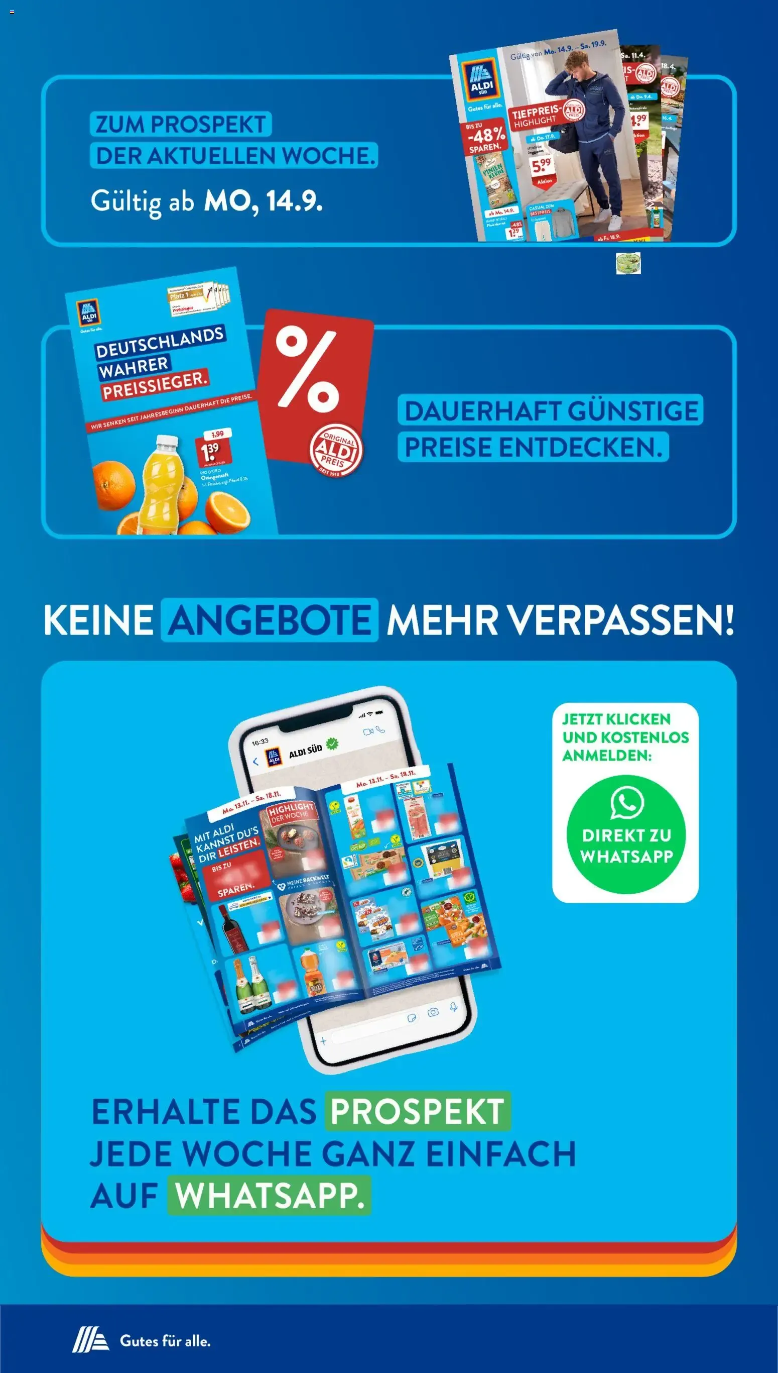 Aldi Süd Prospekt (ab 28.09.2026) zum Blättern von 28. September bis 2. Oktober 2026 - Prospekt seite 23