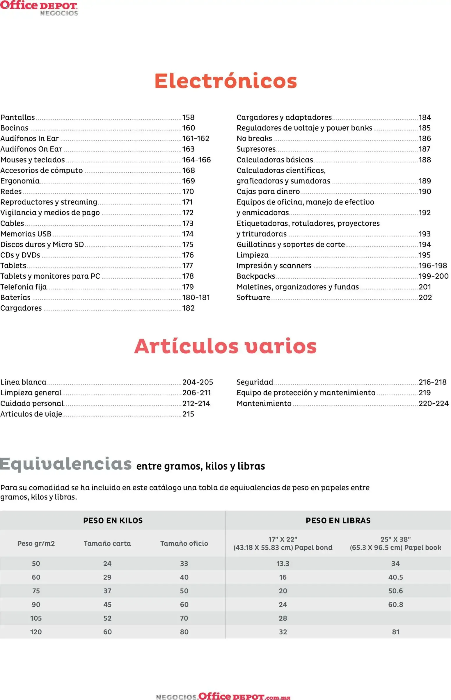Catálogo de Office Depot Negocios Catálogo 2026 1 de enero al 31 de diciembre 2026 - Pagina 4