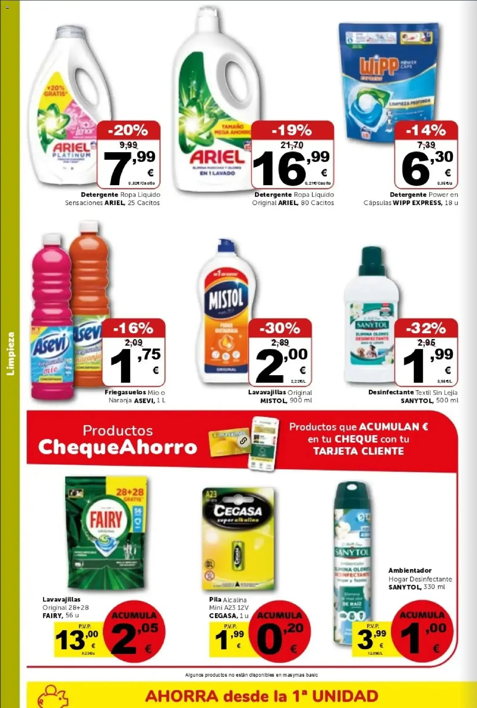 Catálogo de Masymas: El Ahorro de este Otoño 16 de octubre al 12 de noviembre 2026 - Página 18