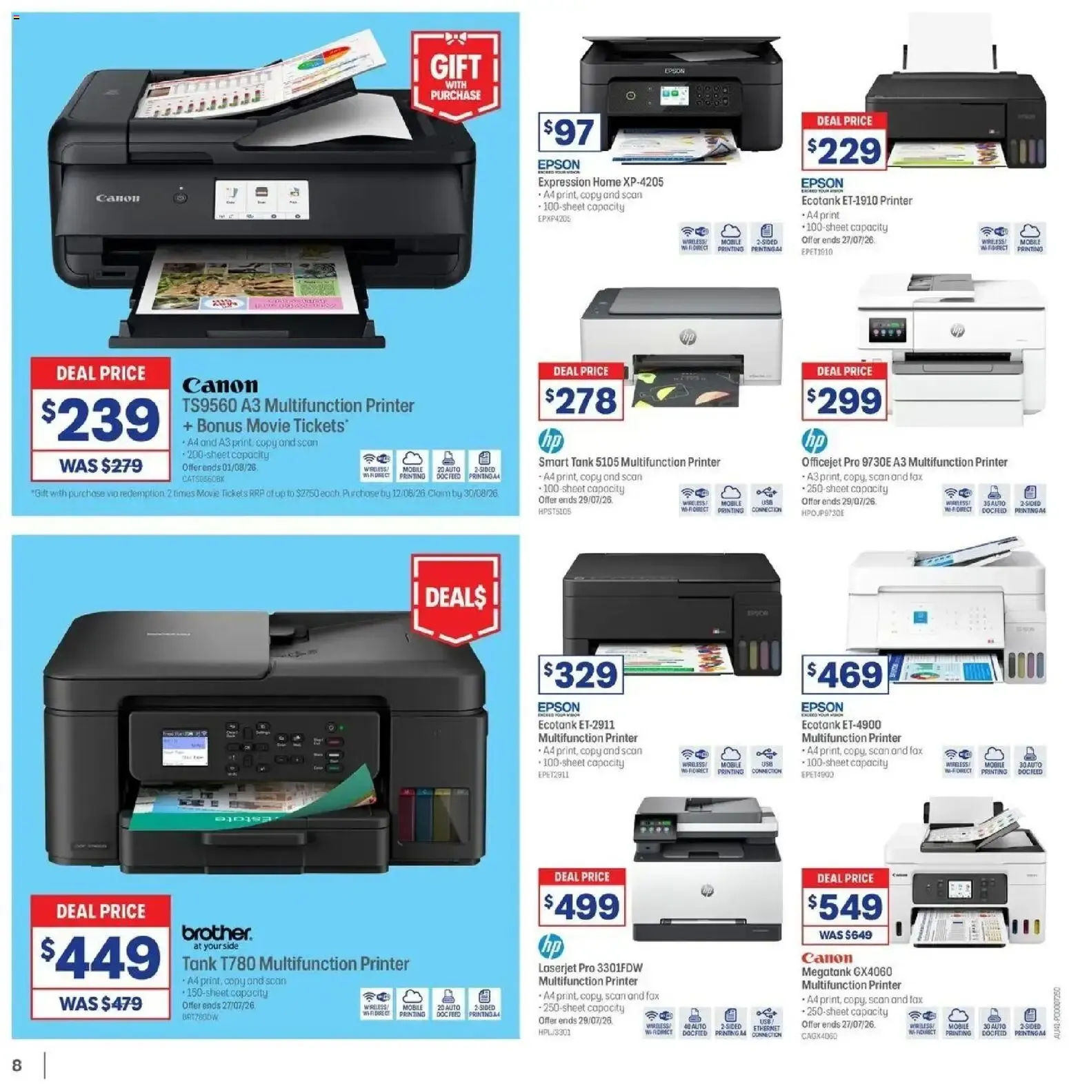 Officeworks Deals Catalogue - Catalogue valid from 13 July to 27 July 2026 - page 8