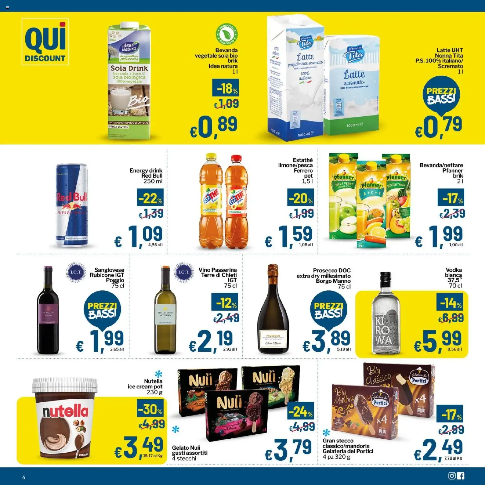 Qui Discount volantino dal 14/07/2026 - online Offerte da 14 luglio a 26 luglio di 2026 - Pagina del volantino 4