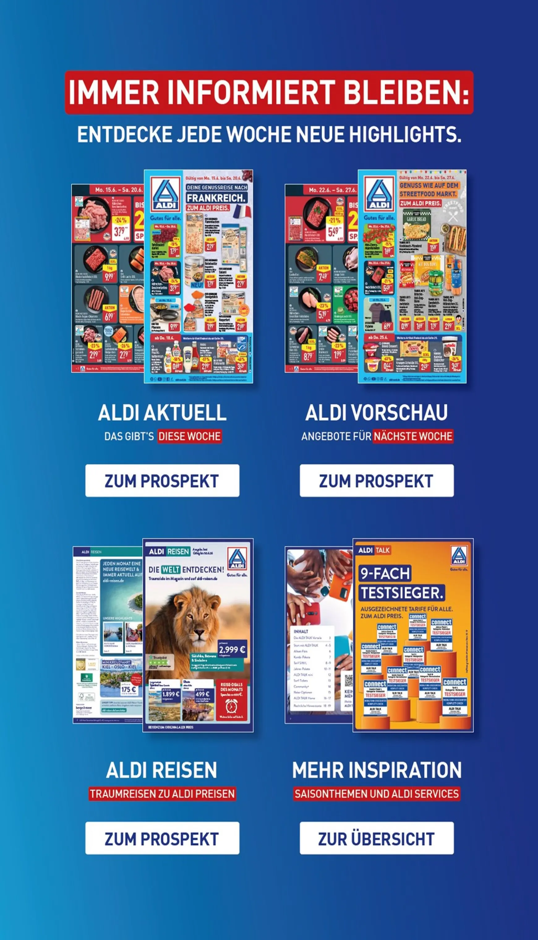 ALDI NORD Prospekt – von Montag 29.06.2026 bis Samstag 04.07.2026 von 29. Juni bis 4. Juli 2026 - Prospekt seite 45