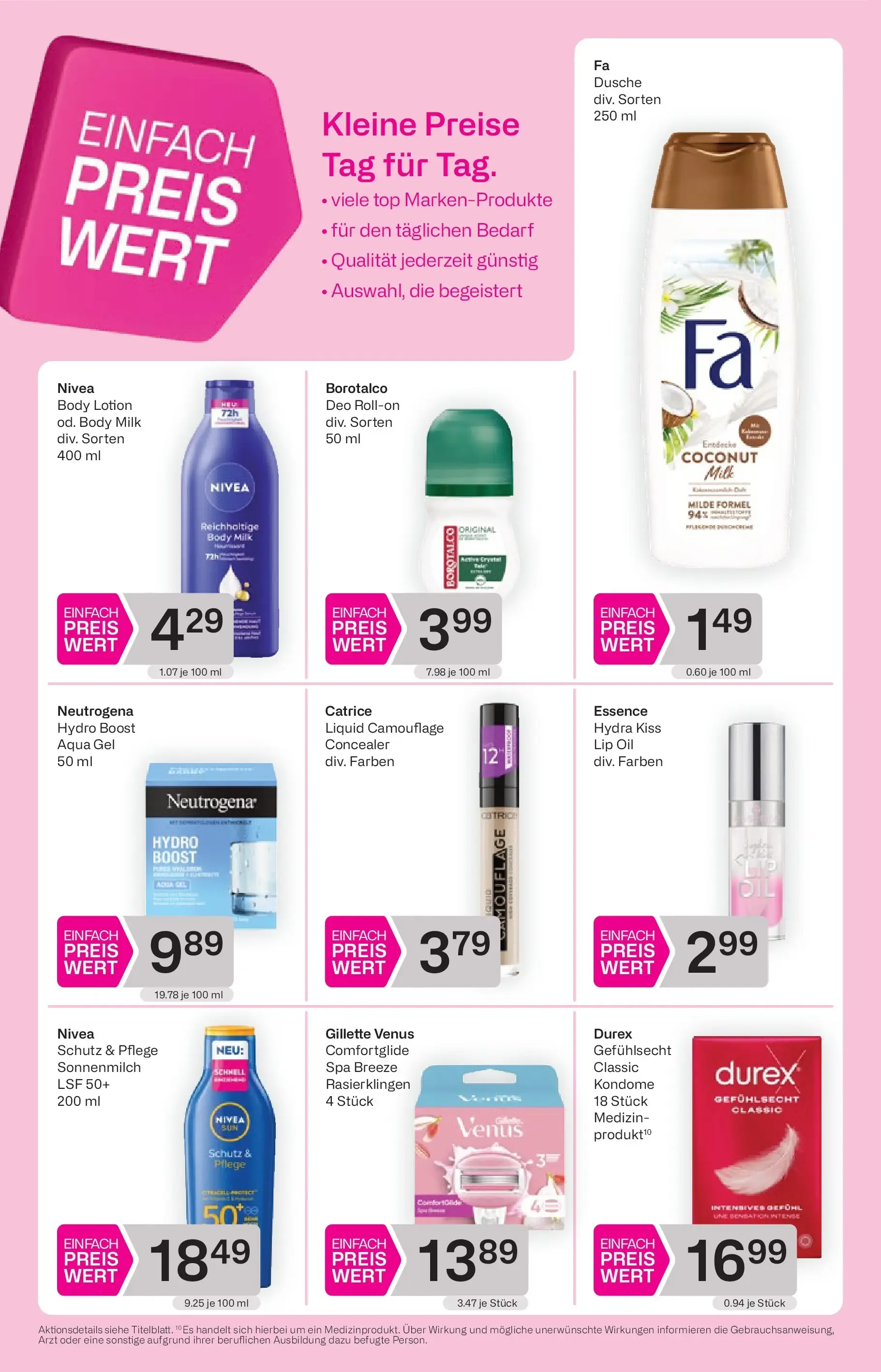 BEAUTY WEEKS: Die besten Aktionen für Pflege & Make-up von 25. Juni bis 8. Juli 2026 - Flugblätt seite  9