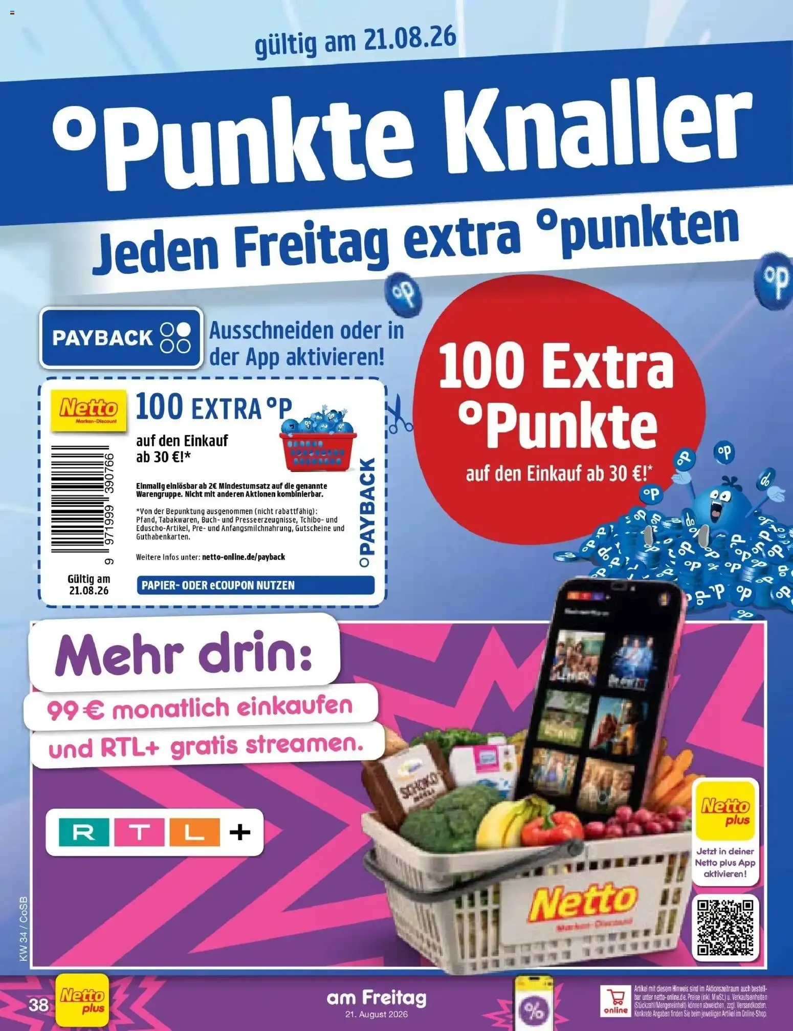 Netto Marken-Discount Prospekt Bitterfeld-Wolfen (ab 17.08.2026) » Angebote von 17. August bis 22. August 2026 - Prospekt seite 60