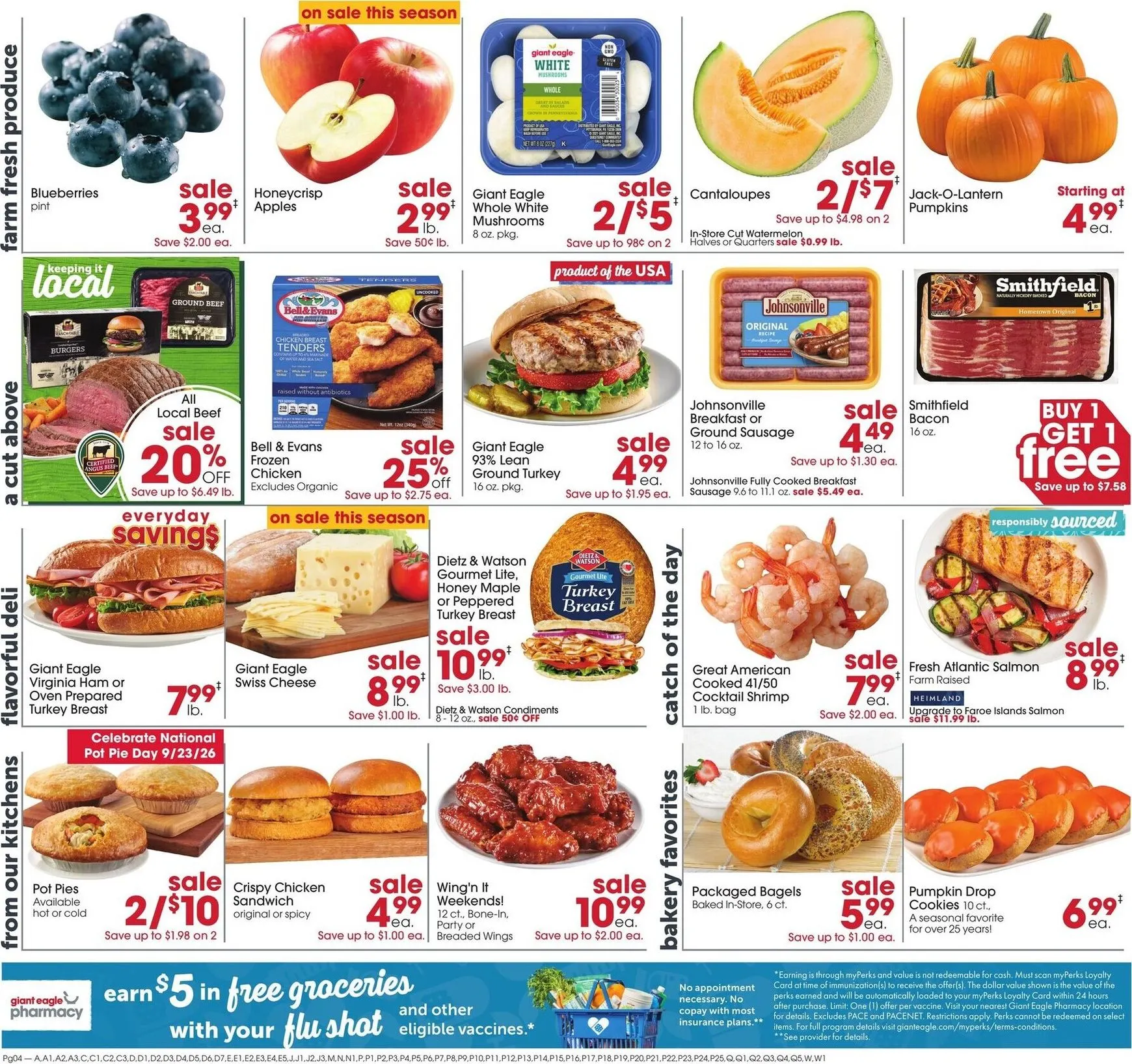 Weekly ad Current Giant Eagle leaflet valid from Thursday 09/17/2026 to Wednesday 09/23/2026 from September 17 to September 23 2026 - Page 2