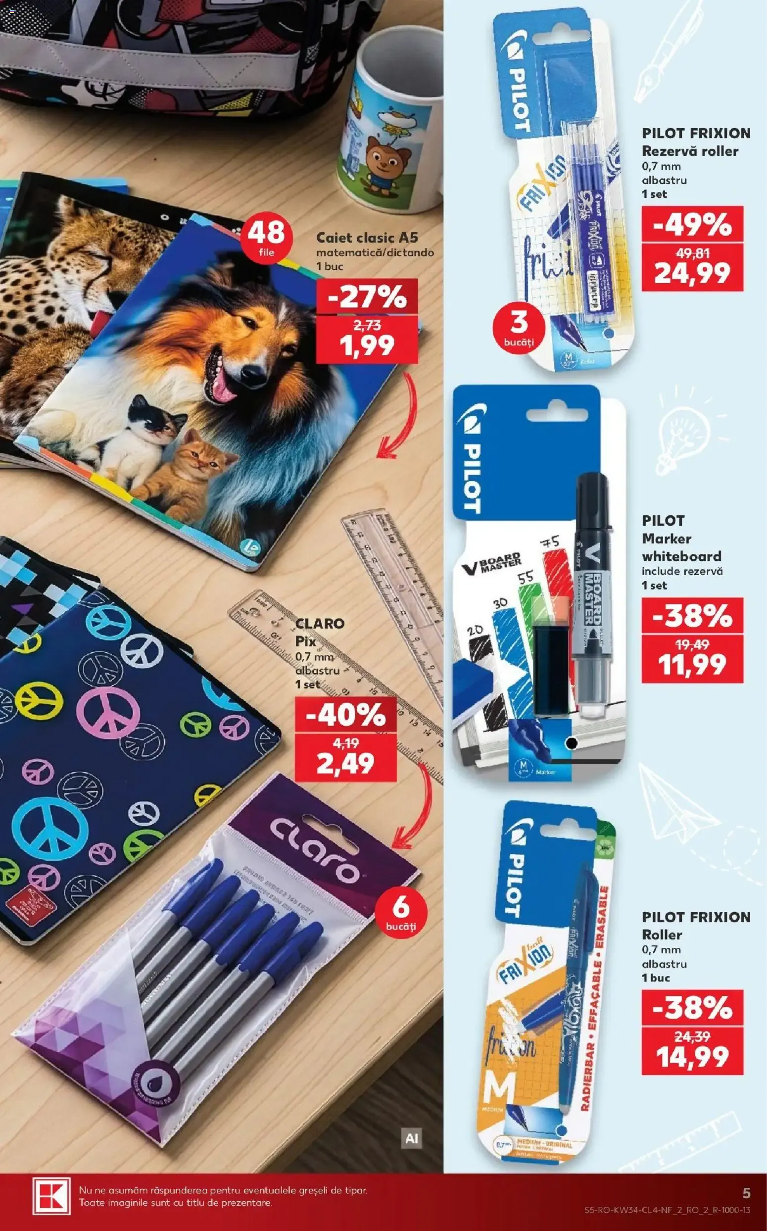 Catalog Kaufland Ofertas Vuelta al Cole de la 19 august până la 25 august 2026 - Revista Pagina 5