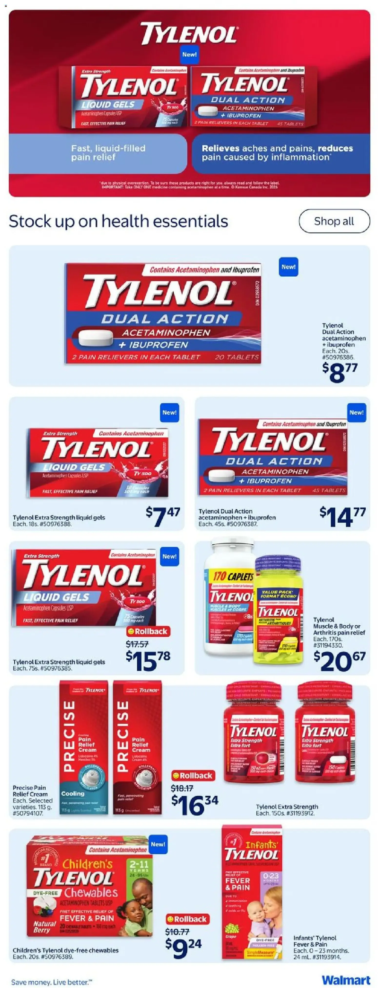 Walmart weekly flyer from Aug 13, 2026 > weekly specials & deals from August 13 to August 19 2026 - flyer page 37