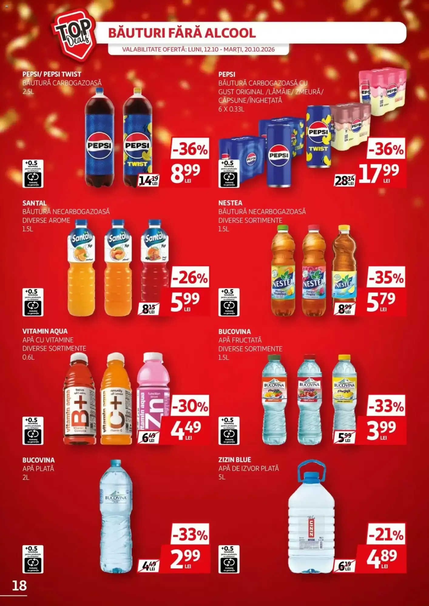 Catalog Catalog Auchan de la 12 octombrie până la 20 octombrie 2026 - Revista Pagina 18