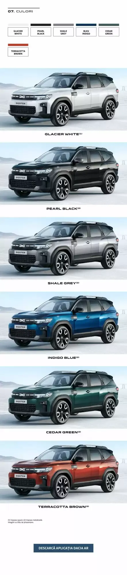 Catalog Dacia Bigster de la 12 august până la 31 ianuarie 2027 - Revista Pagina 14
