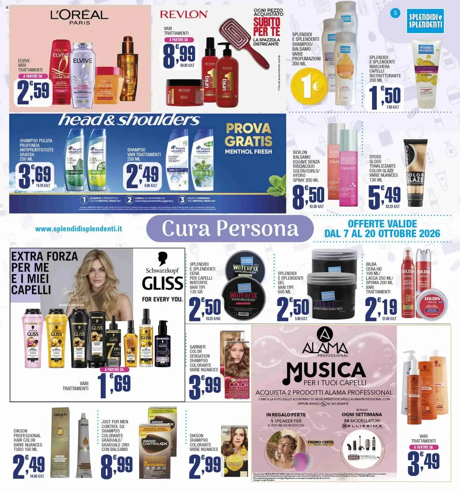 Splendidi e Splendenti volantino dal 07/10/2026 - online Offerte da 7 ottobre a 20 ottobre di 2026 - Pagina del volantino 3