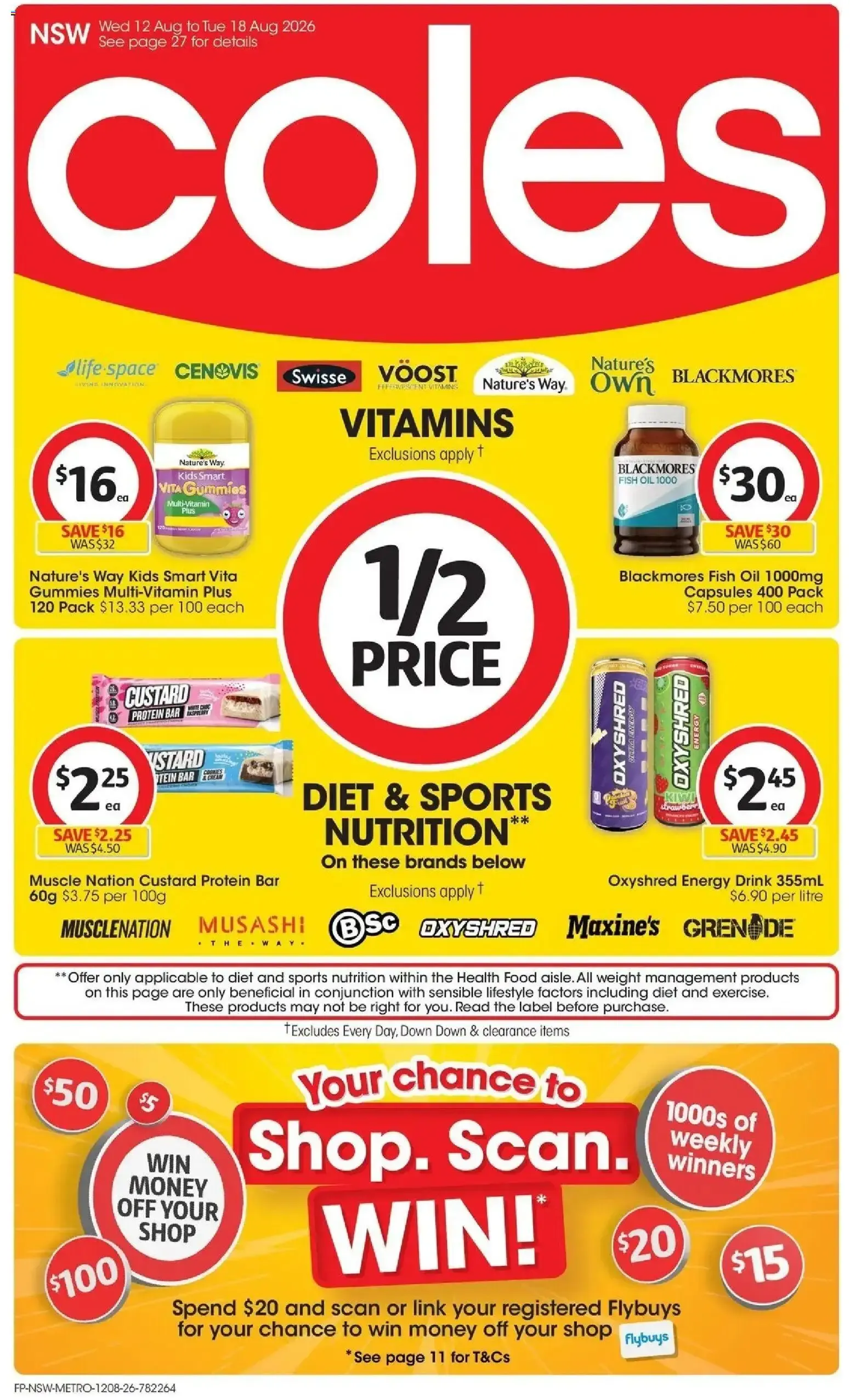 Coles catalogue valid from 12/08/2026 > Online Australia - Catalogue valid from 12 August to 18 August 2026 - page 1