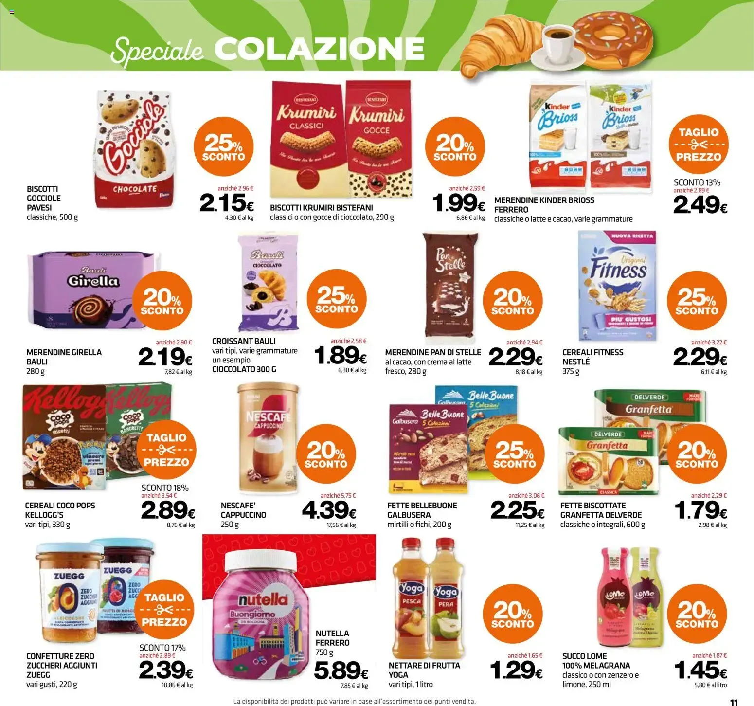 Superconti volantino dal 27/08/2026 - online Offerte da 27 agosto a 9 settembre di 2026 - Pagina del volantino 11