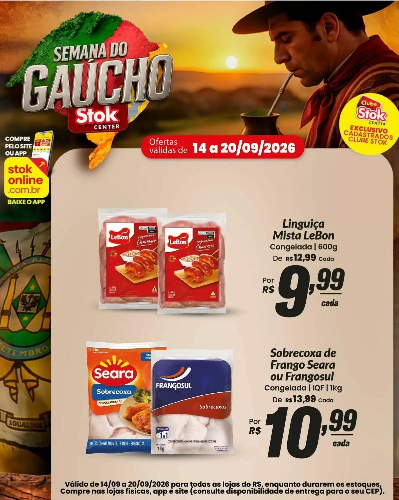 Encarte de Semana do Gaúcho Stoko Center 14 de setembro até 20 de setembro 2026 - Pagina 1