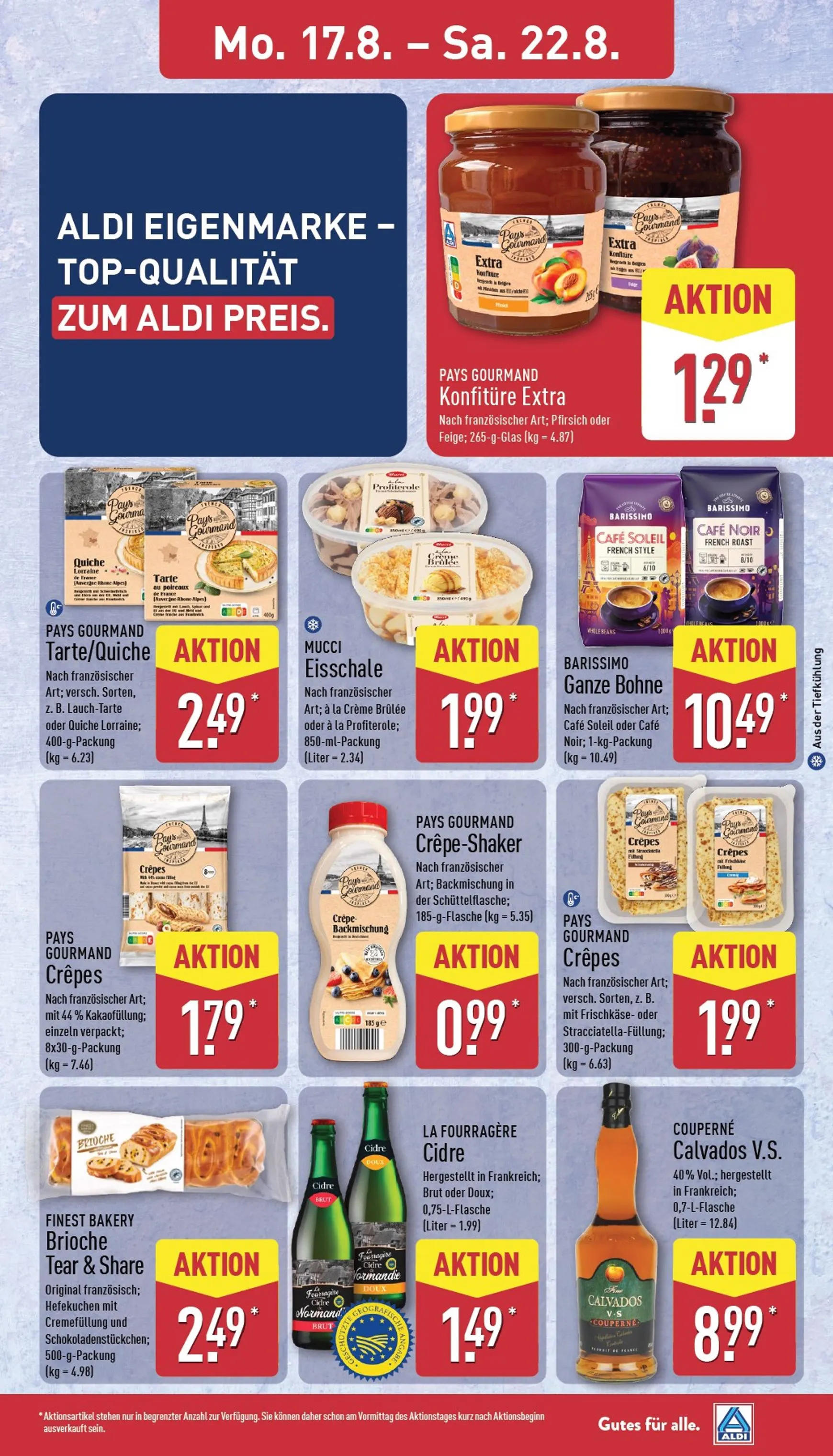 ALDI: Deine Genussreise nach Frankreich von 17. August bis 22. August 2026 - Prospekt seite 11