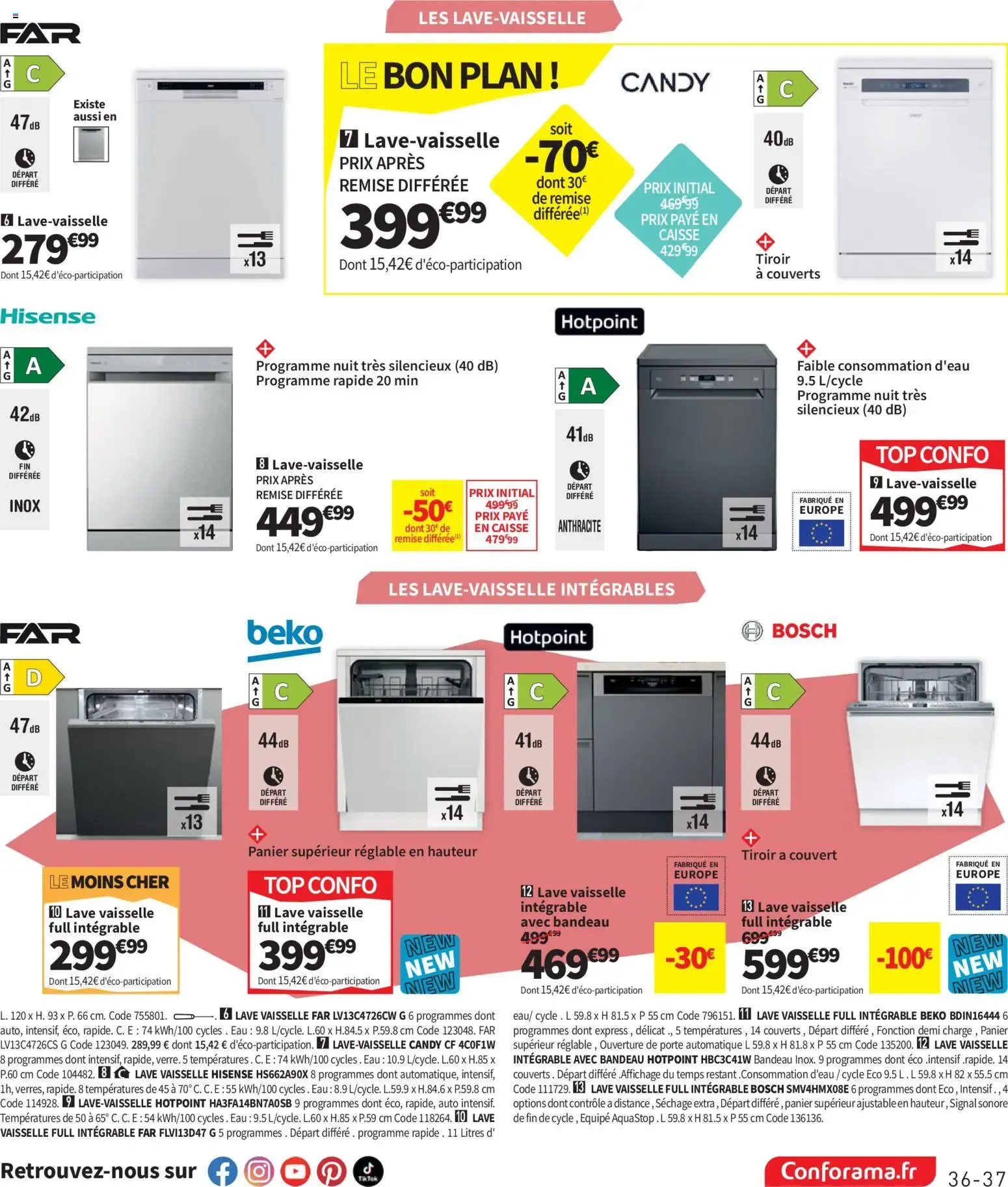 Conforama catalogue à partir du 09/06/2026 - promo en ligne du 9 juin au 6 juillet 2026 - Catalogue page 37