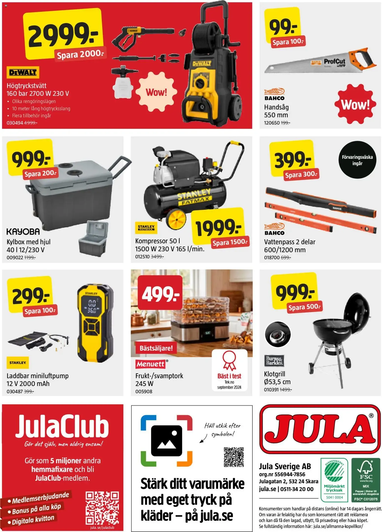 Jula erbjudanden från 23/07/2026 - 05/08/2026 > Reklamblad nuvarande rabatter från 23 juli till 5 augusti 2026 - Reklamblad sidor 8